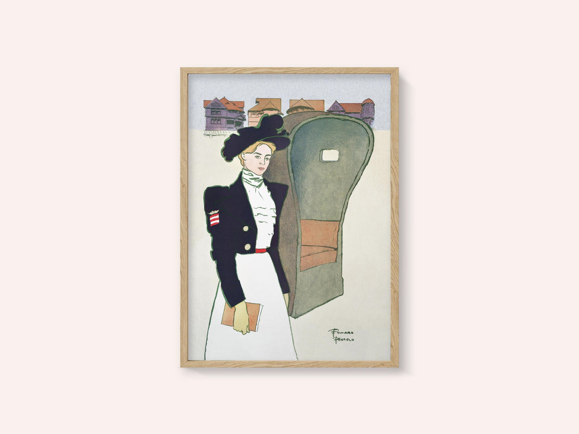 Woman Holding Book (ca. 1890–1907)
