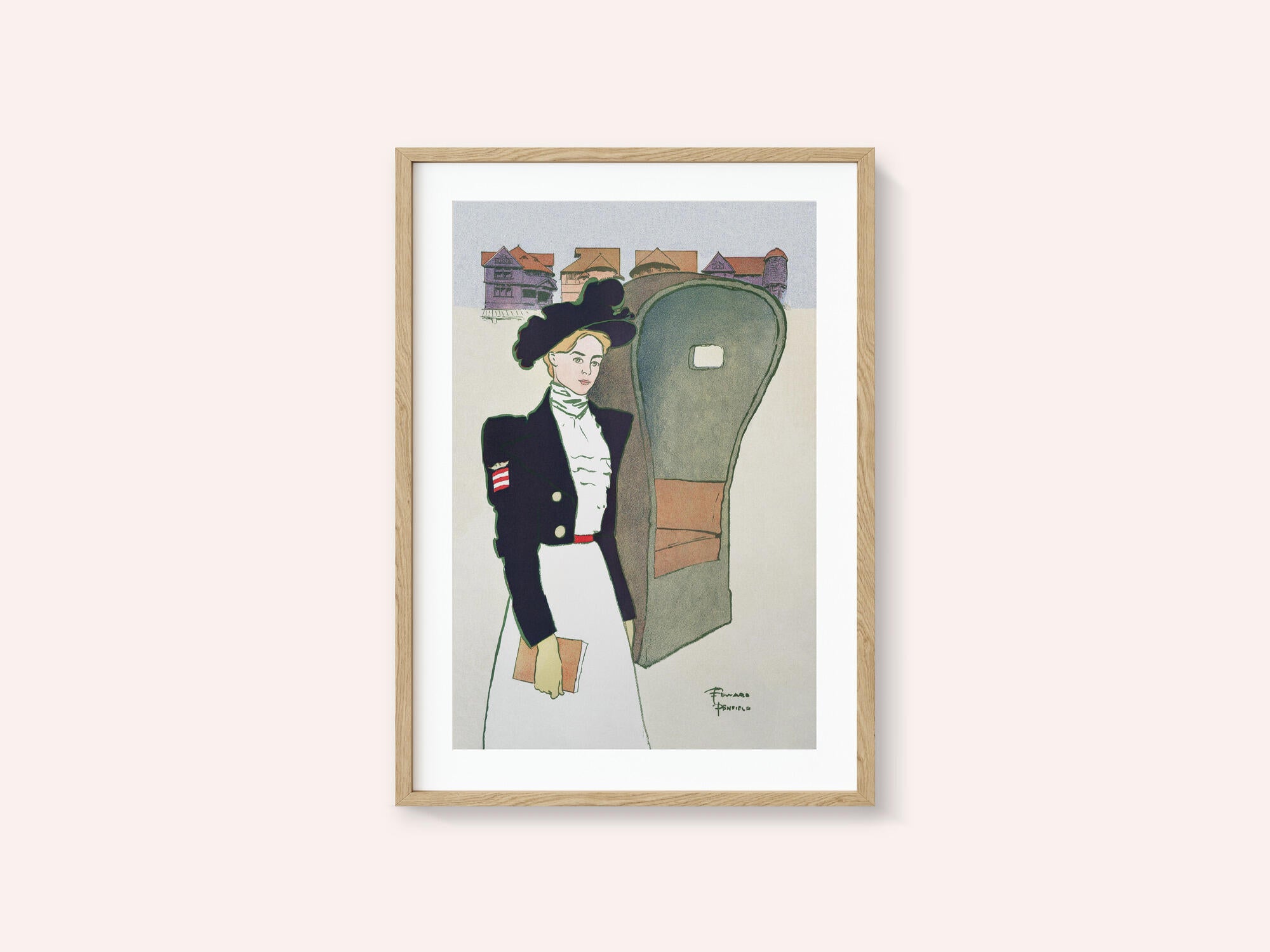 Woman Holding Book (ca. 1890–1907)