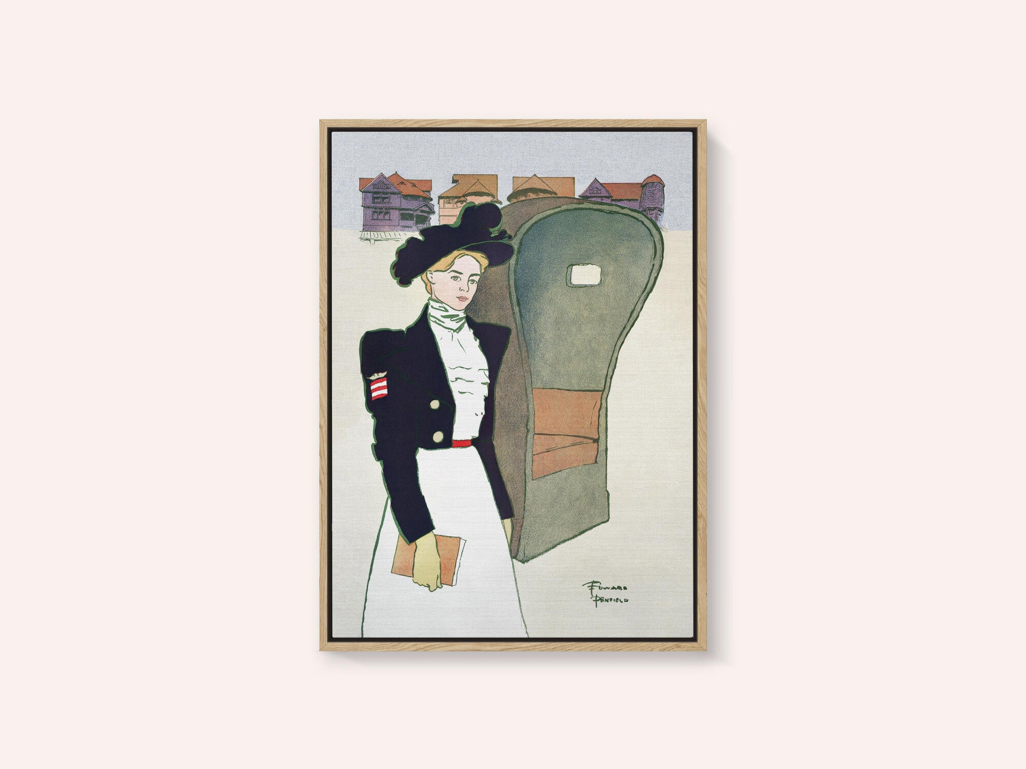 Woman Holding Book (ca. 1890–1907)