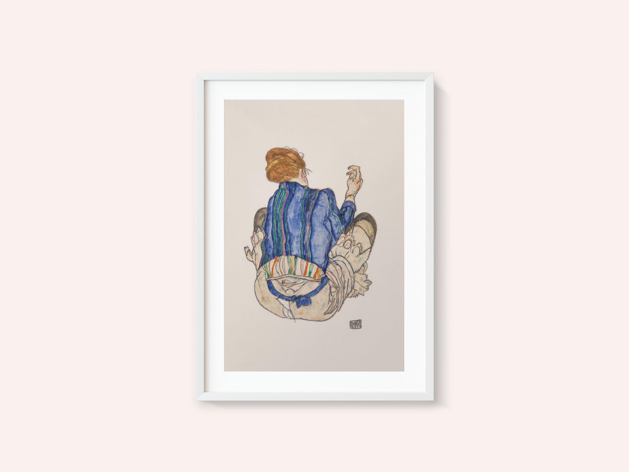 Seated Woman, Back View