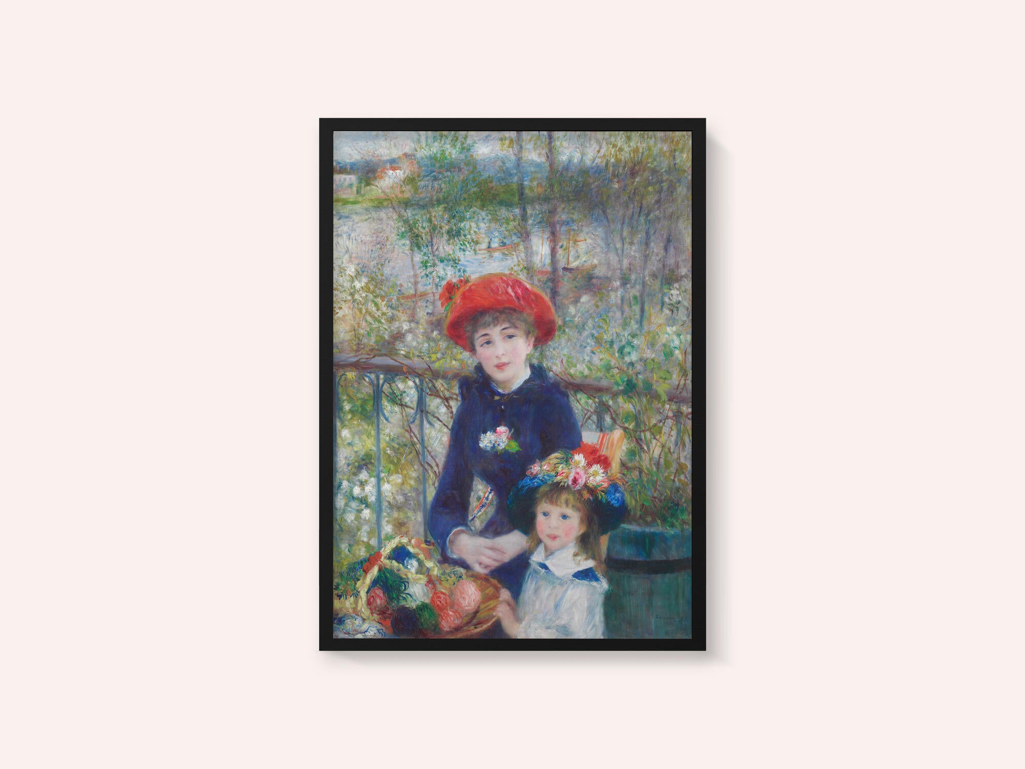 Two Sisters On the Terrace