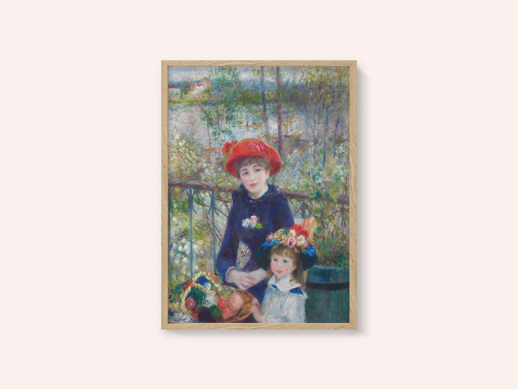 Two Sisters On the Terrace