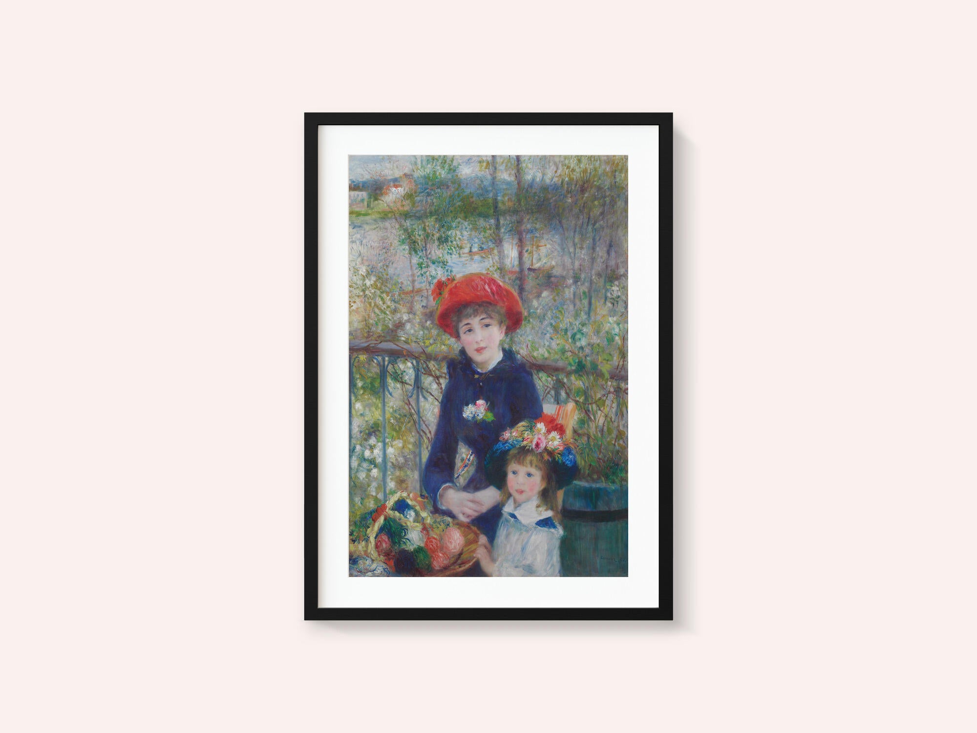 Two Sisters On the Terrace