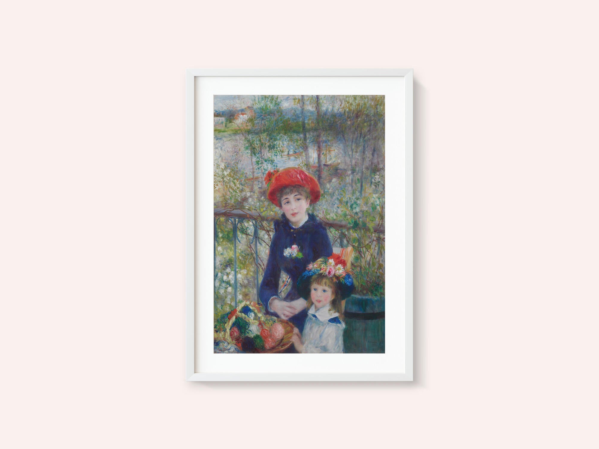 Two Sisters On the Terrace