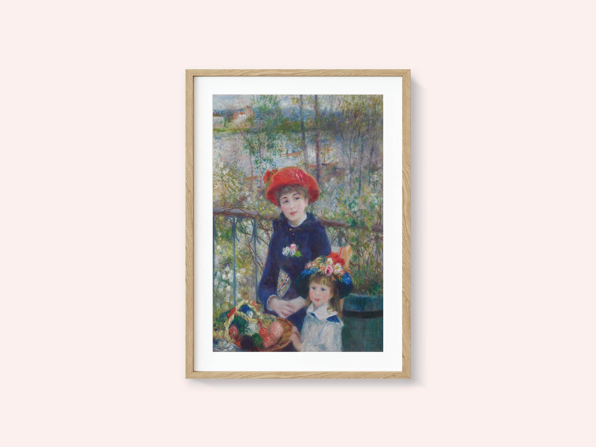 Two Sisters On the Terrace