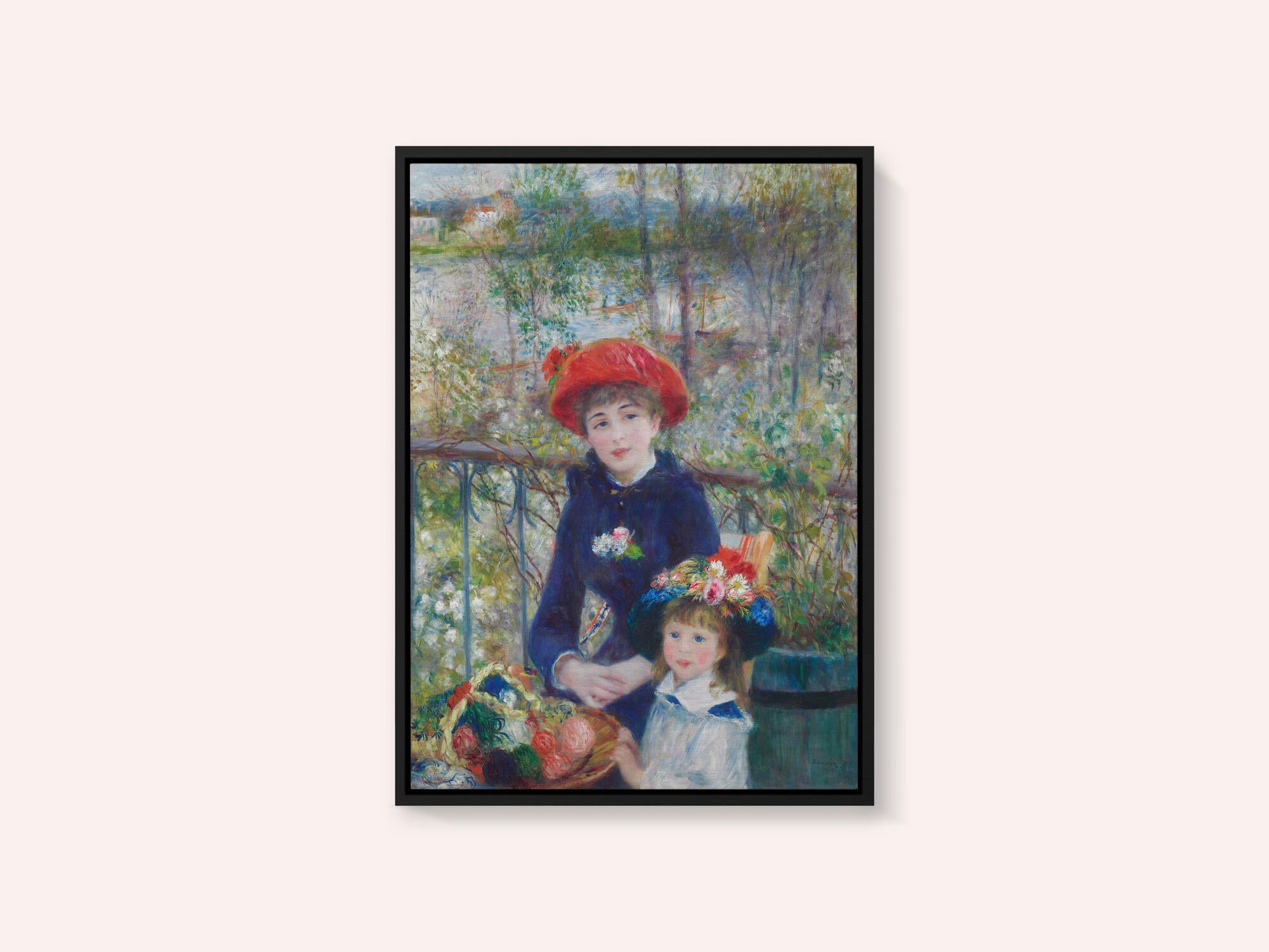 Two Sisters On the Terrace