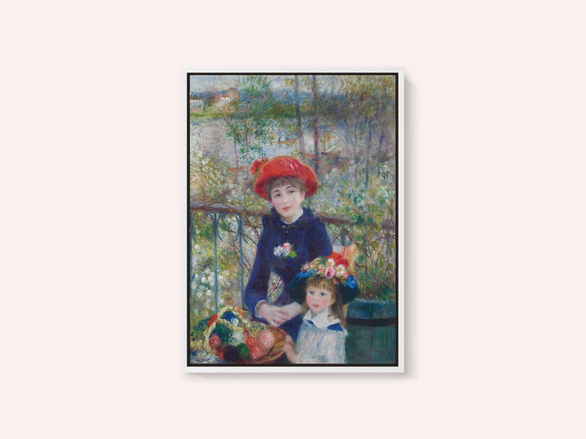 Two Sisters On the Terrace