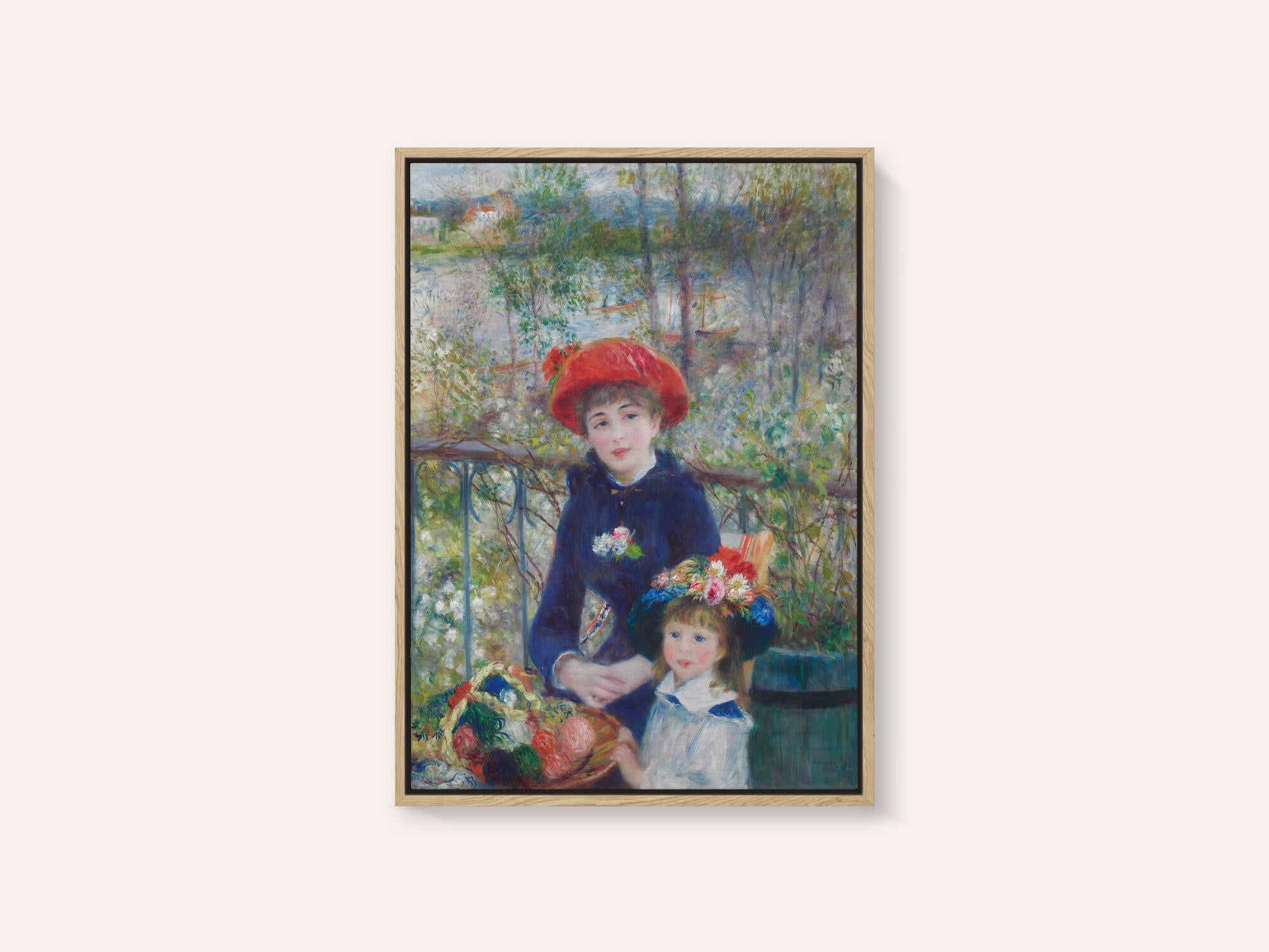 Two Sisters On the Terrace