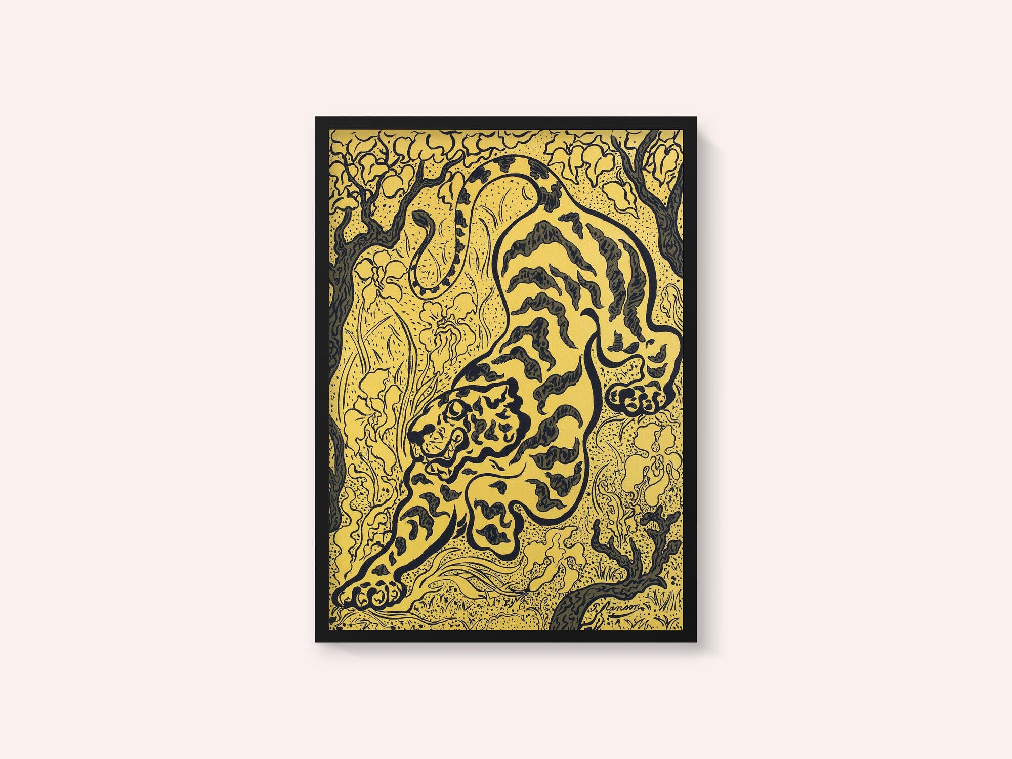 Tigre Dans Les Jungles