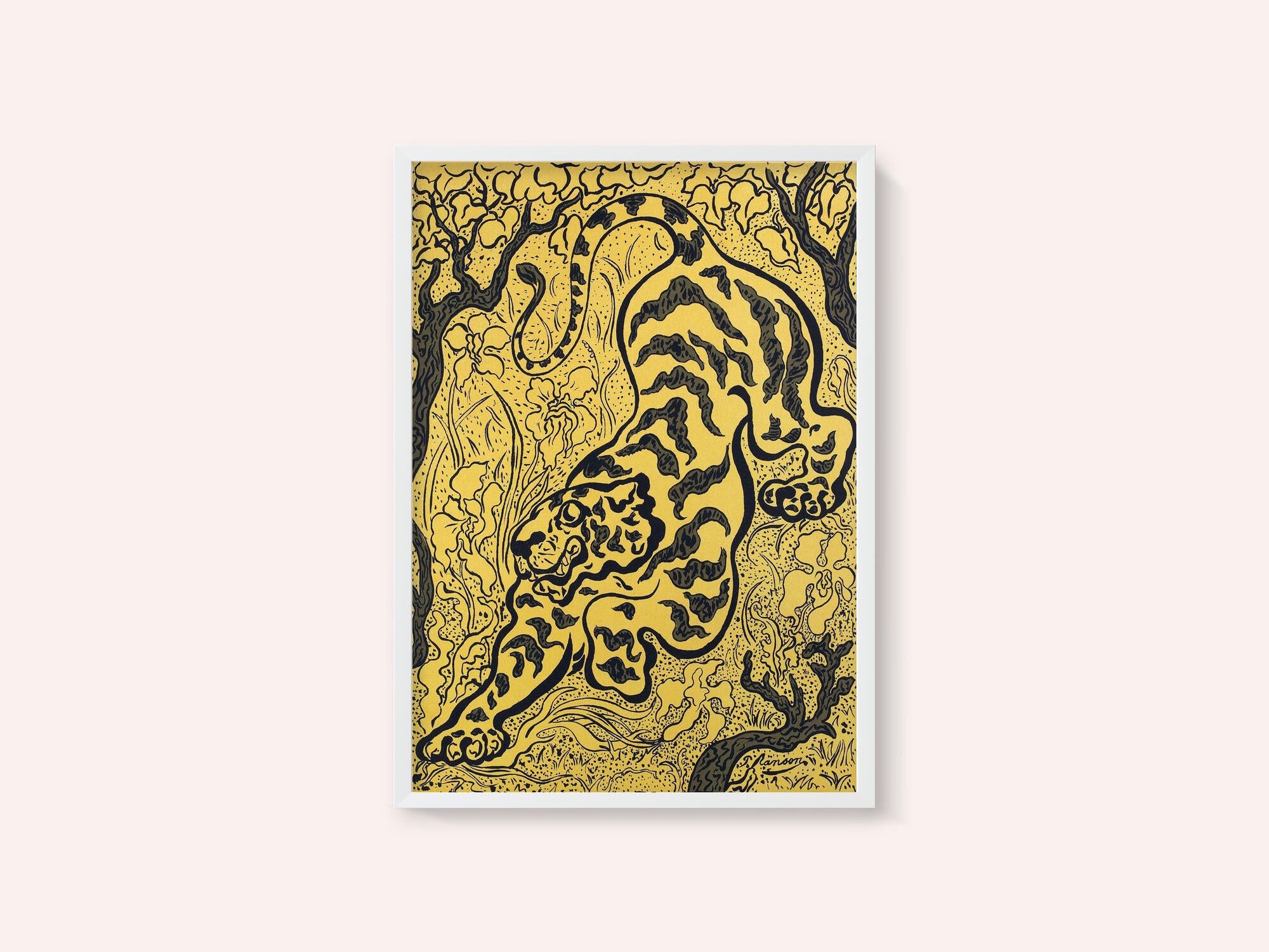 Tigre Dans Les Jungles
