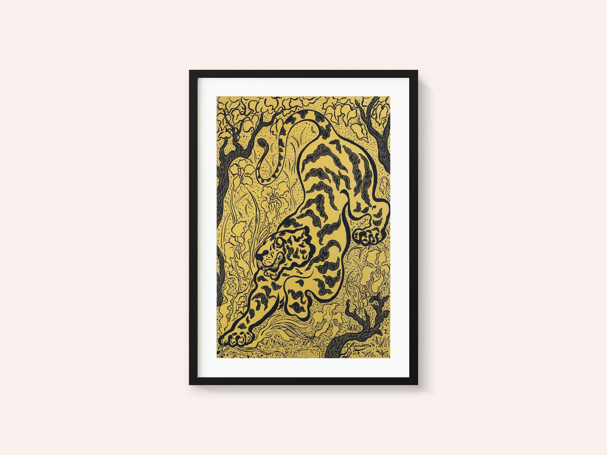 Tigre Dans Les Jungles
