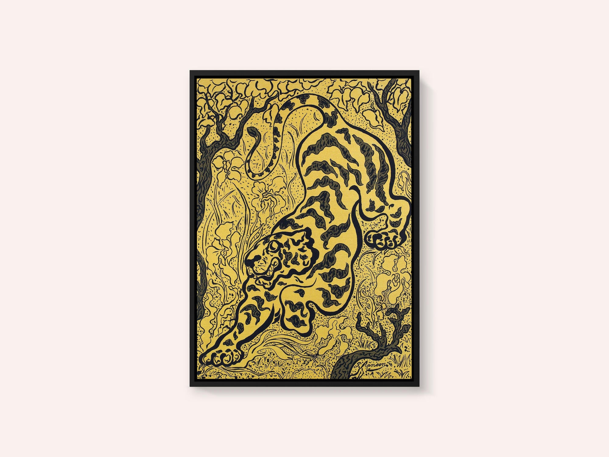 Tigre Dans Les Jungles