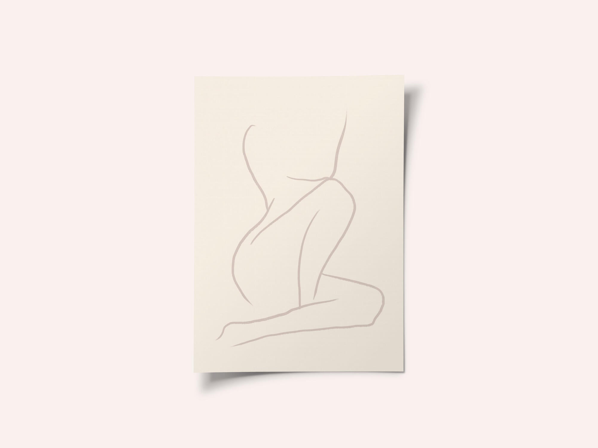 Minimalist Nude Form