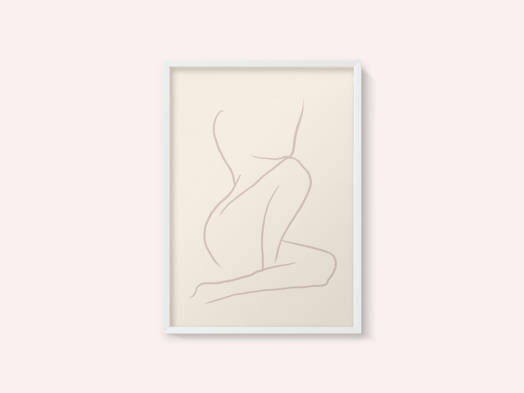 Minimalist Nude Form