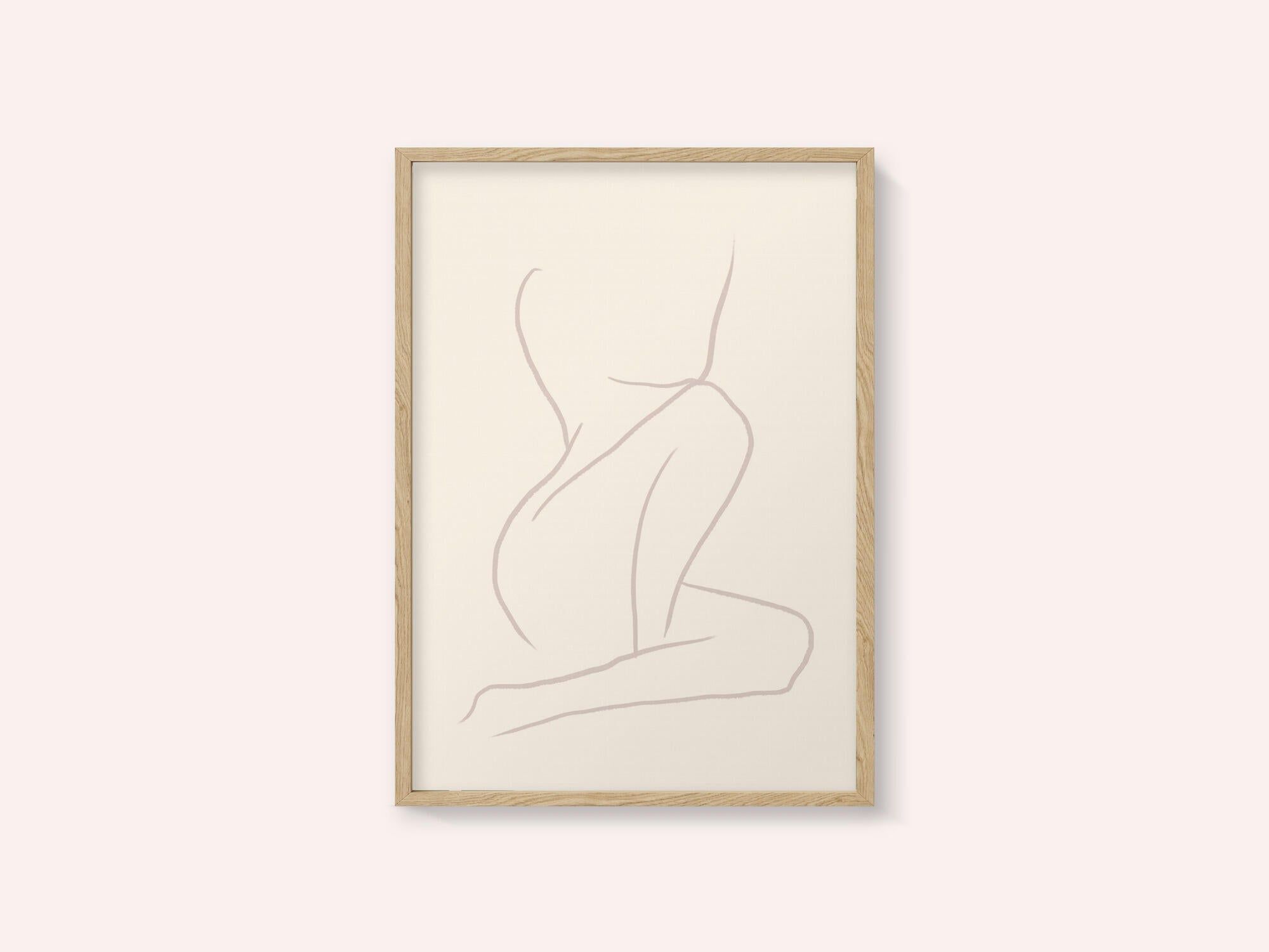 Minimalist Nude Form
