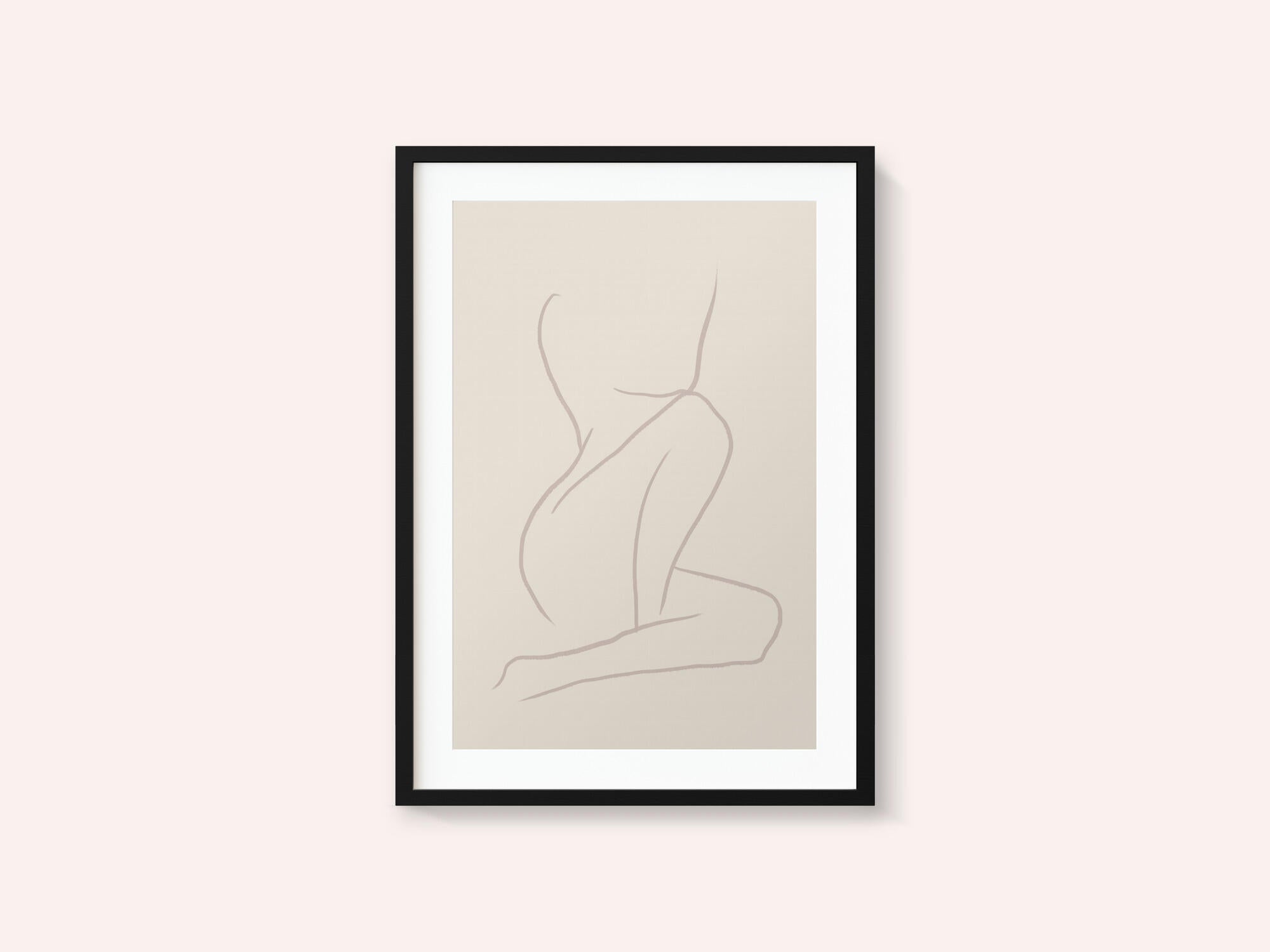 Minimalist Nude Form