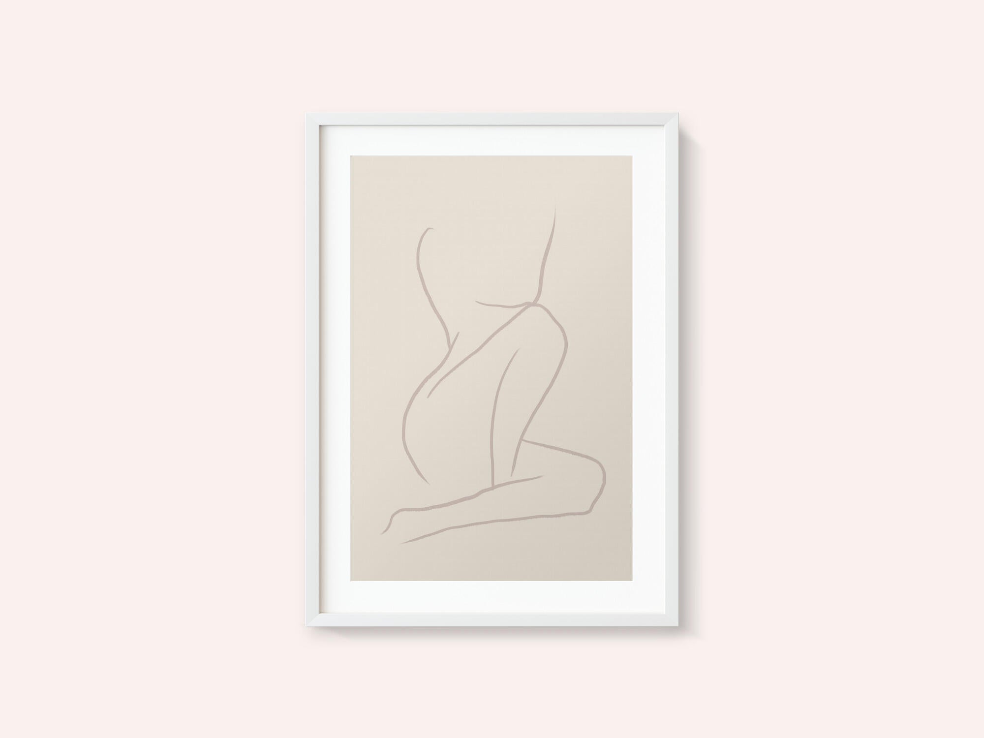 Minimalist Nude Form