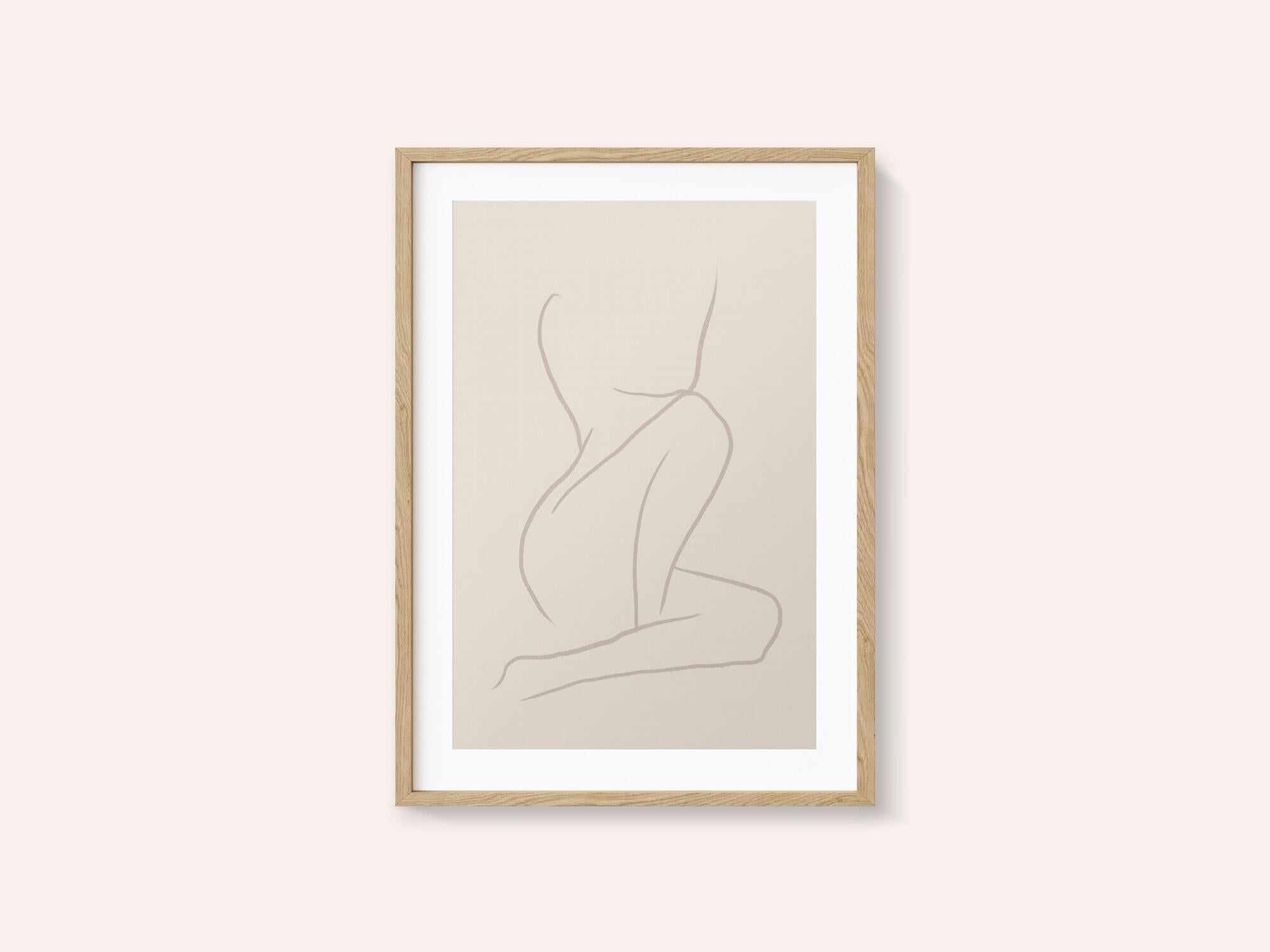 Minimalist Nude Form