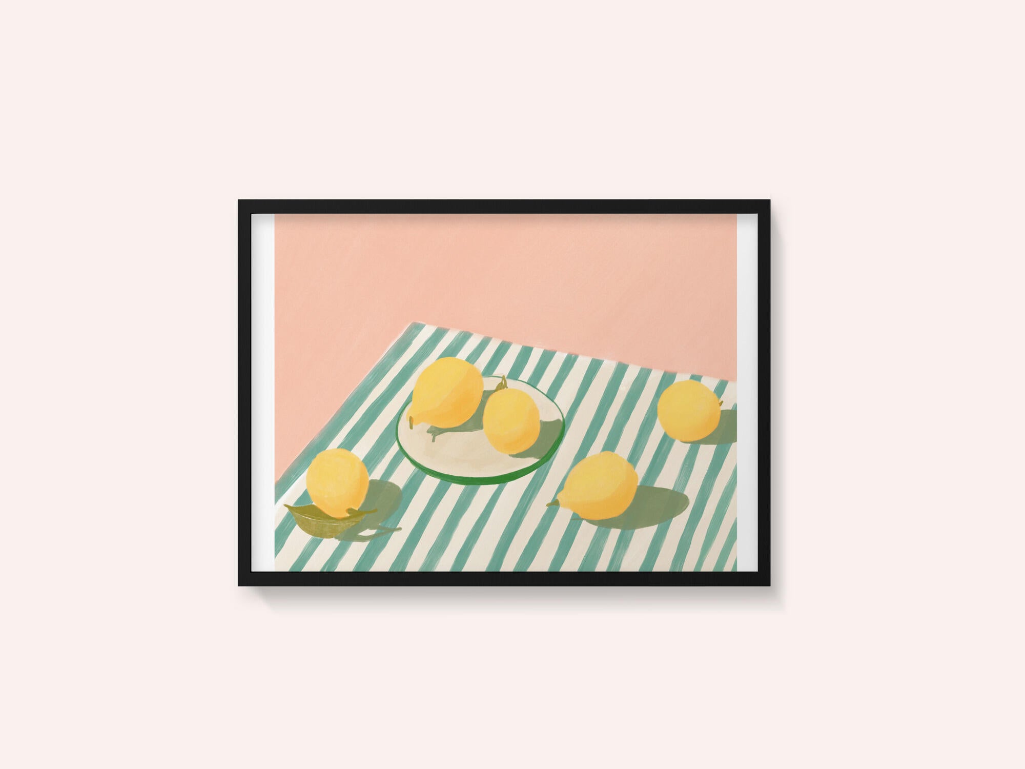 Lemons and stripes