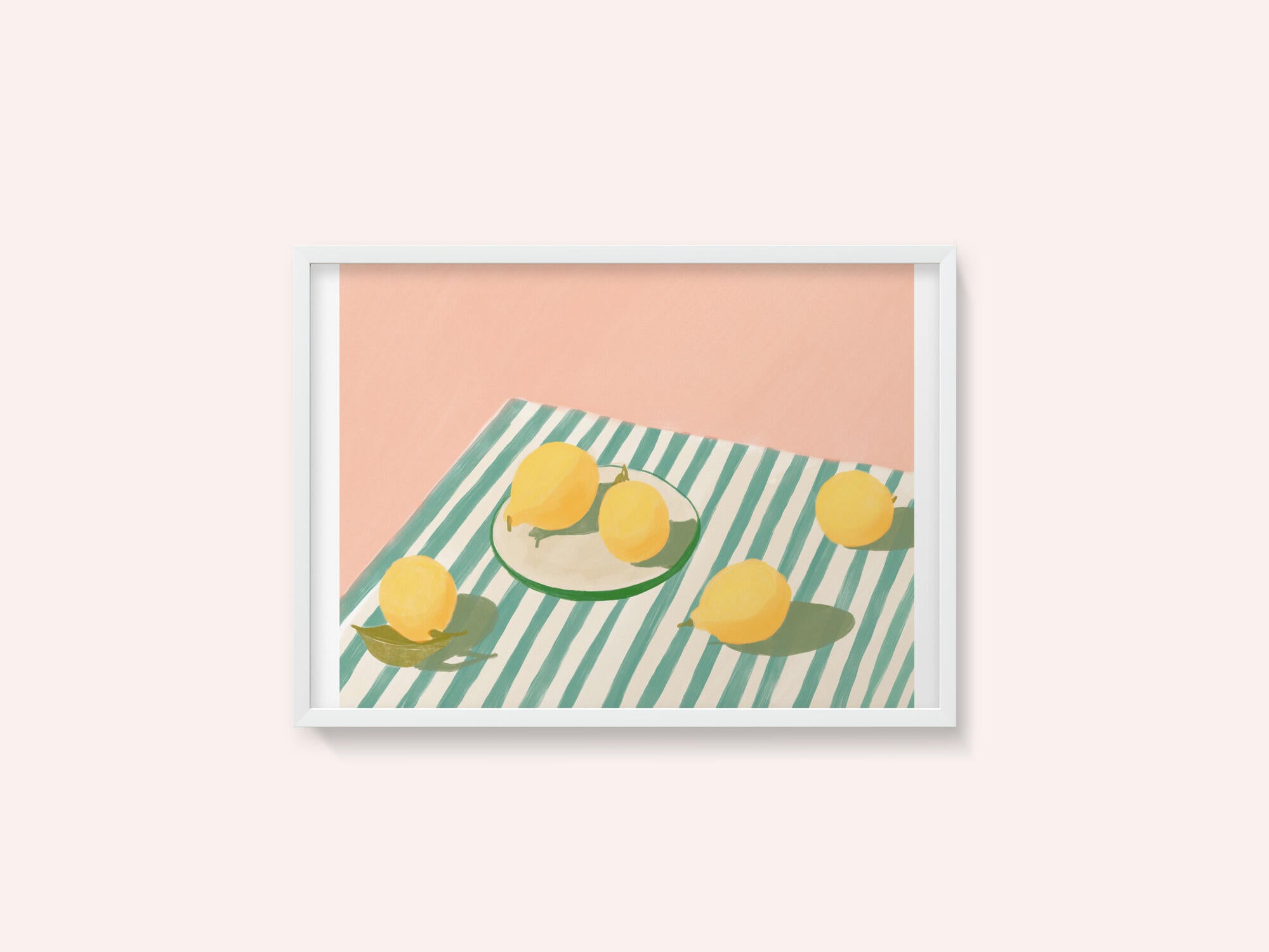 Lemons and stripes