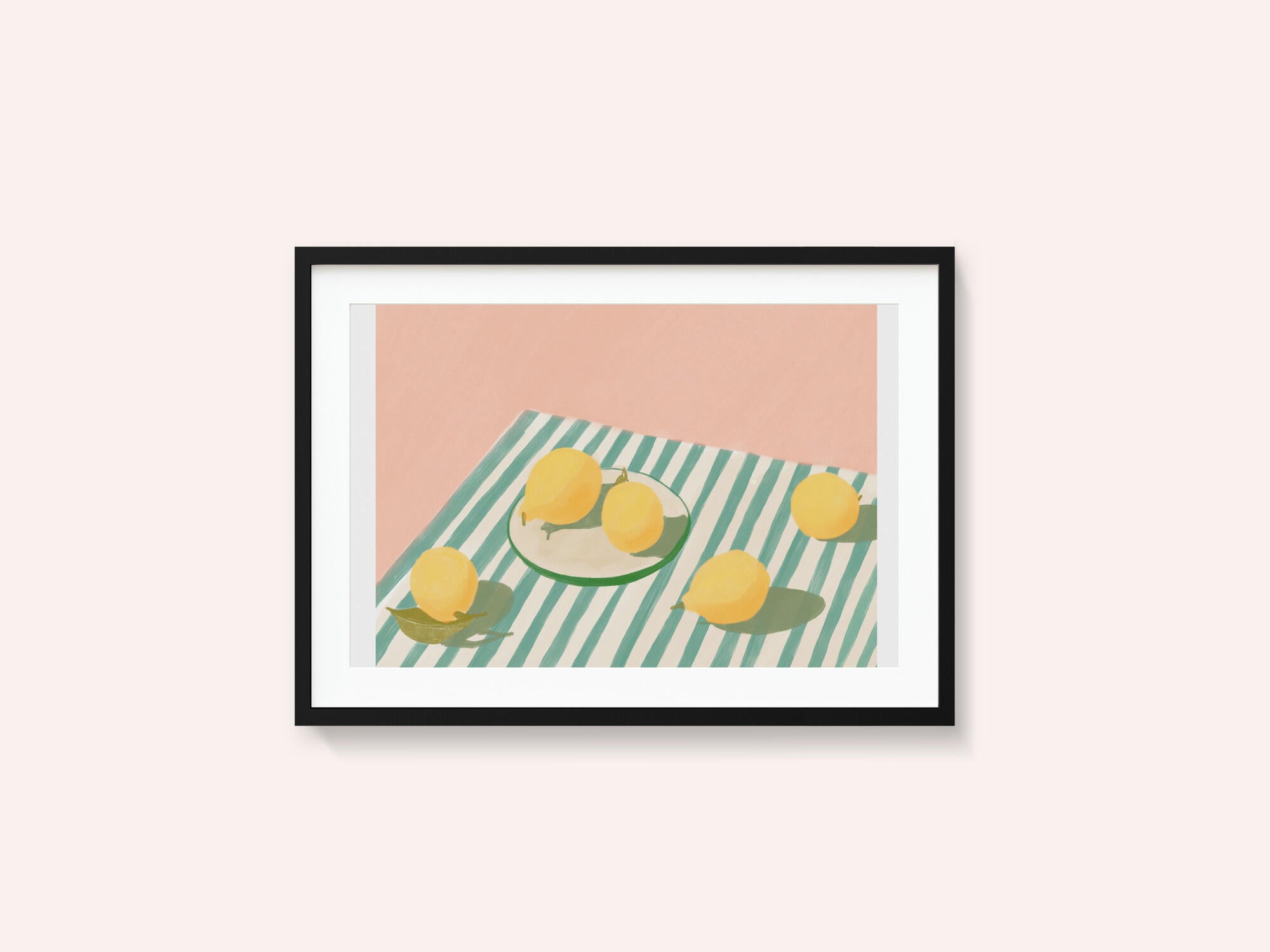Lemons and stripes