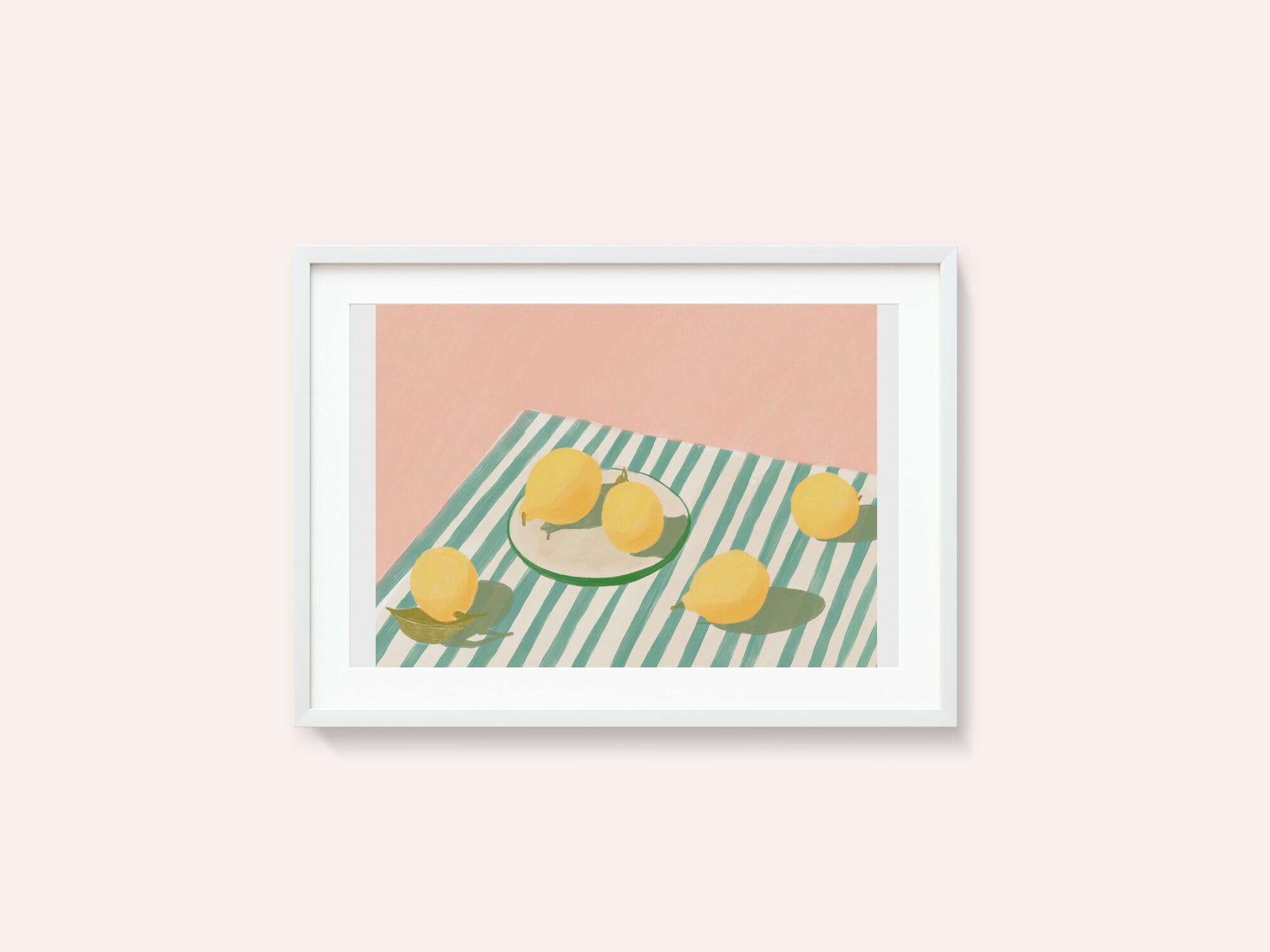 Lemons and stripes