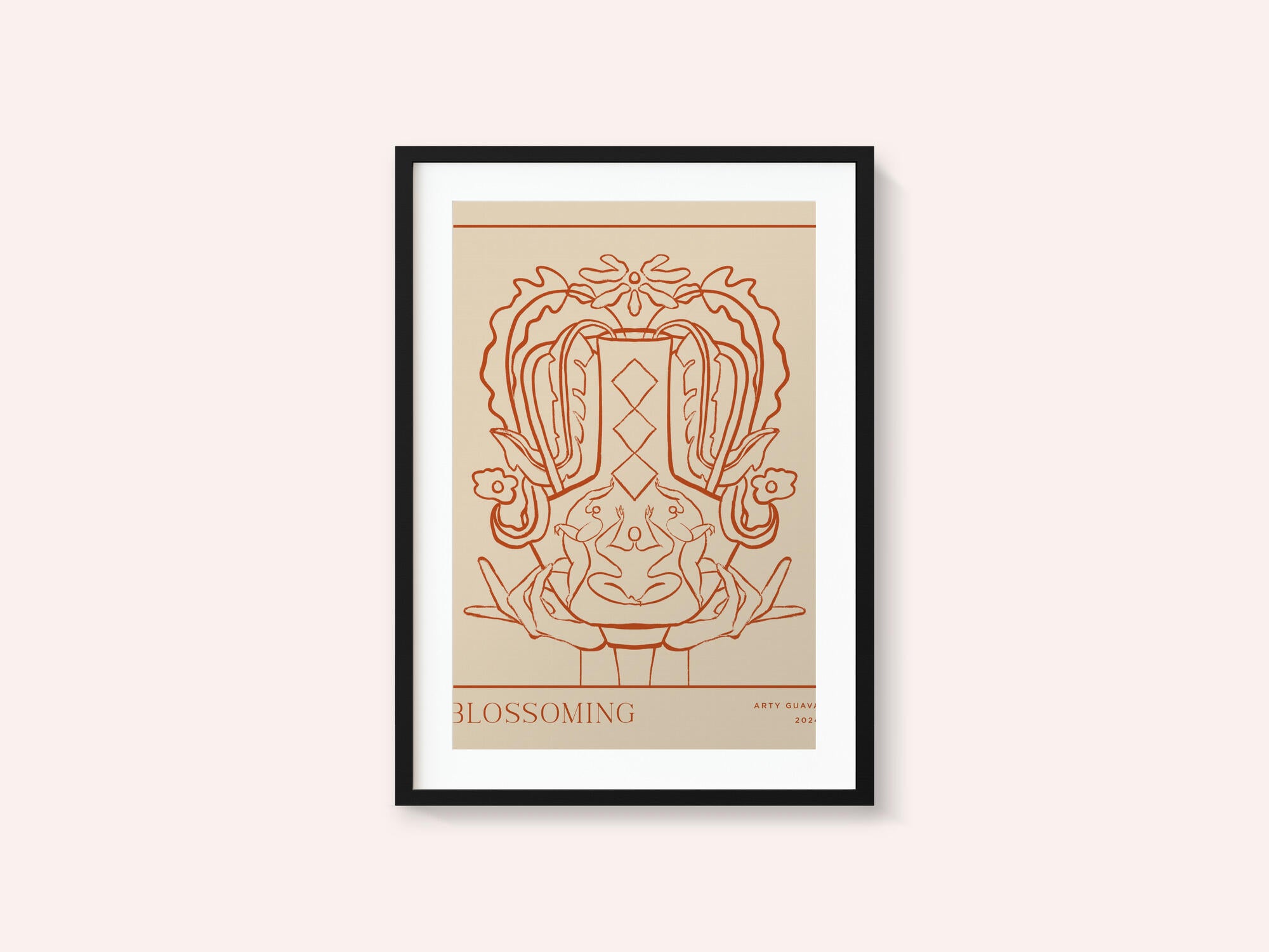Vessel Collection : Blossom (LineArt)