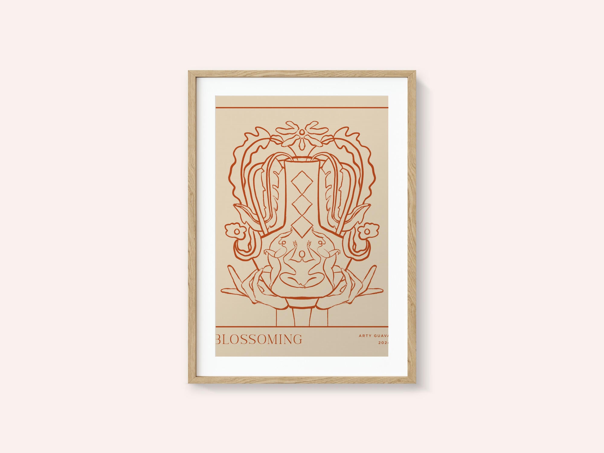 Vessel Collection : Blossom (LineArt)