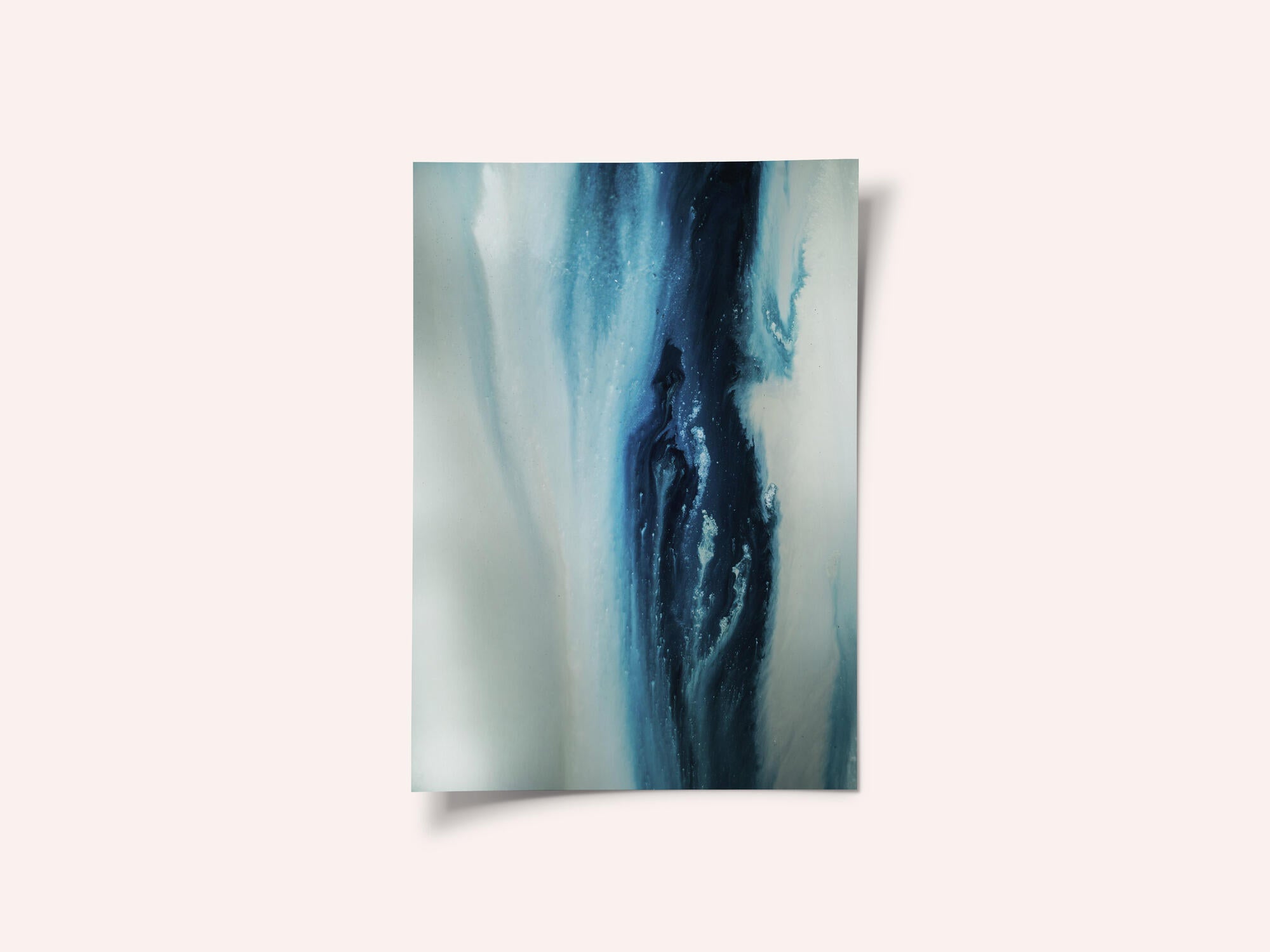 Flowing - Deep Blue