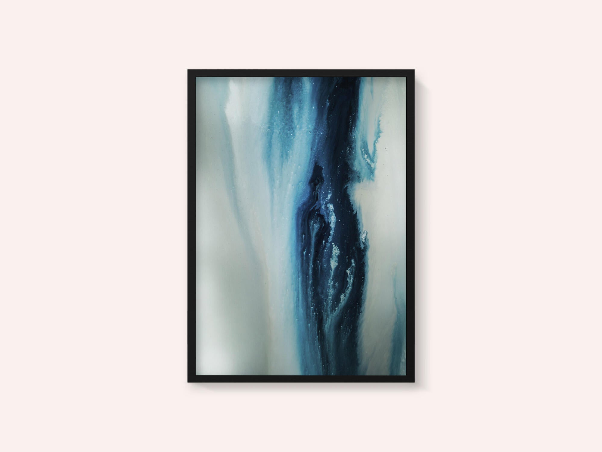 Flowing - Deep Blue