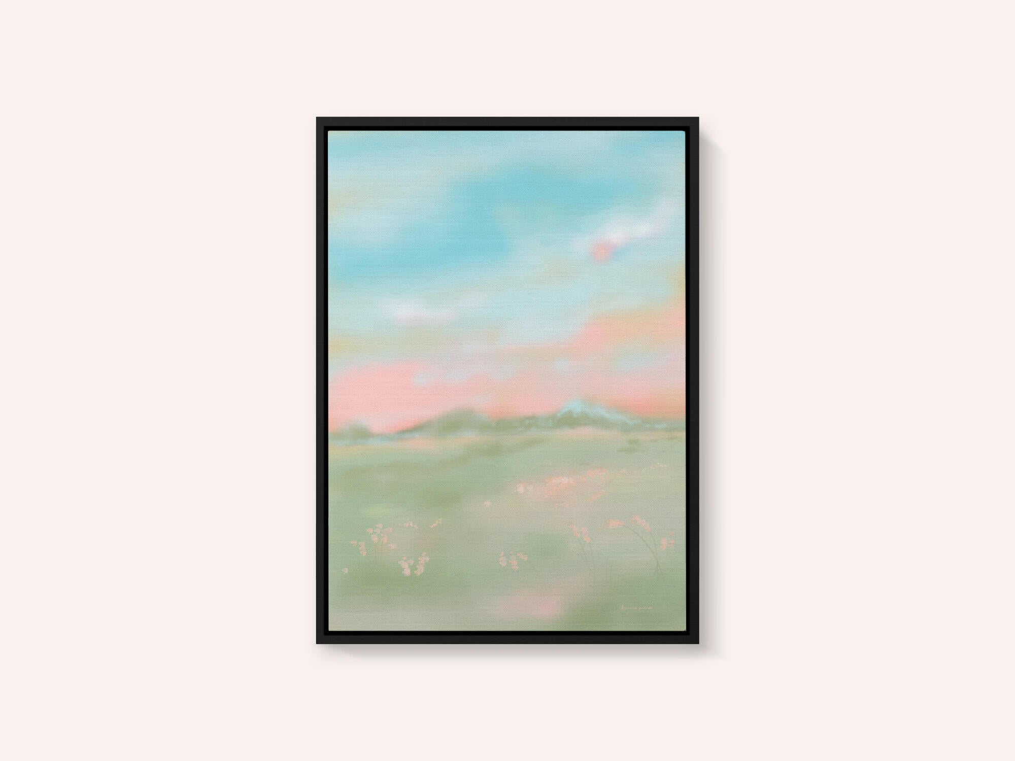 Dreamy Pastel Meadow