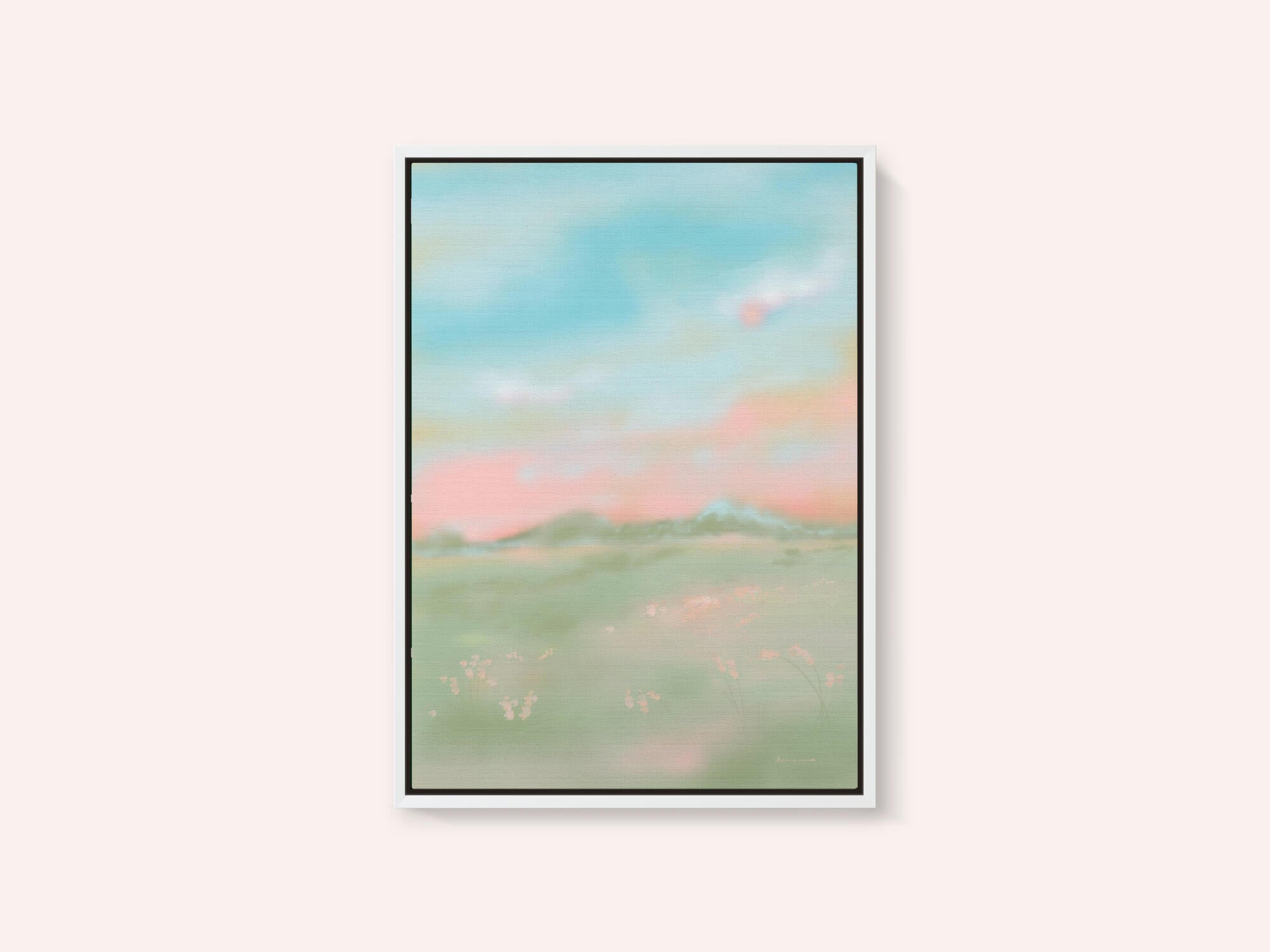 Dreamy Pastel Meadow