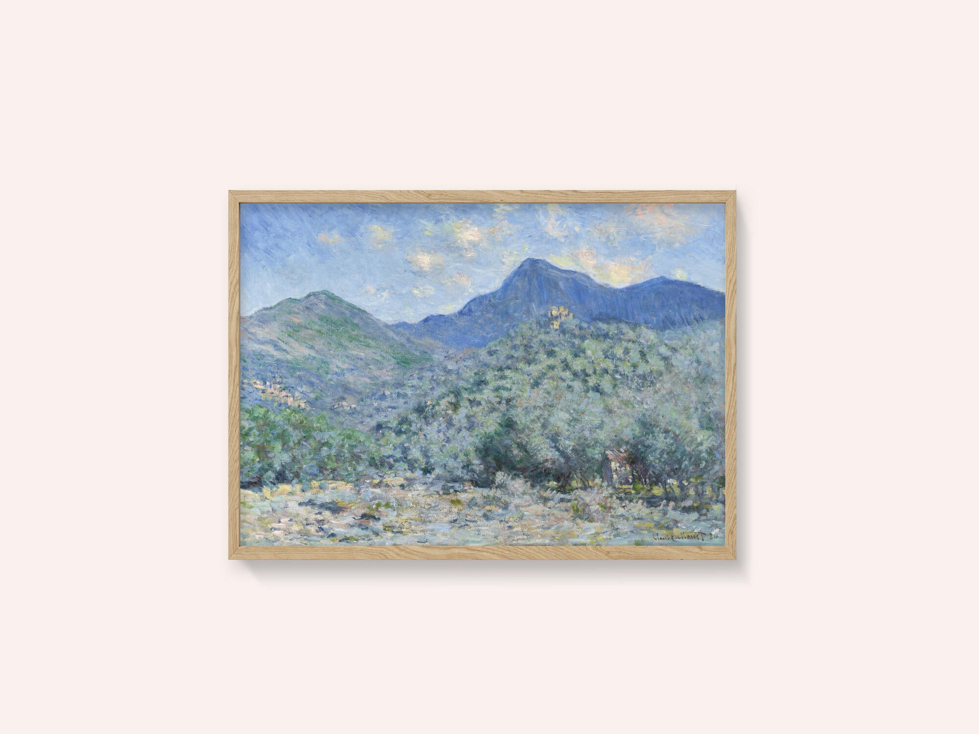 Claude Monet's Valle Buona, Near Bordighera (1884)
