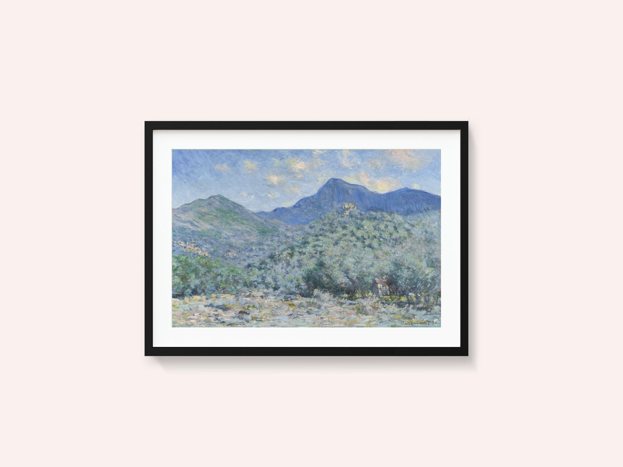 Claude Monet's Valle Buona, Near Bordighera (1884)
