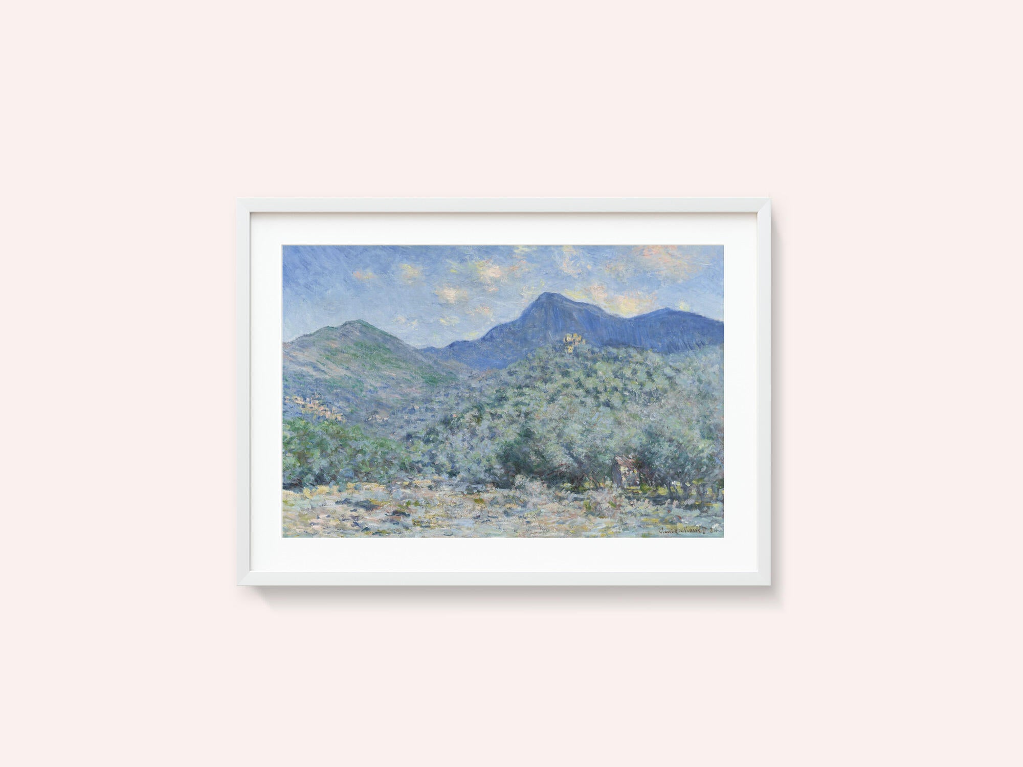 Claude Monet's Valle Buona, Near Bordighera (1884)