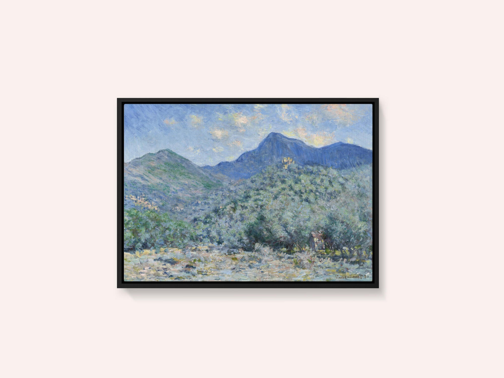 Claude Monet's Valle Buona, Near Bordighera (1884)