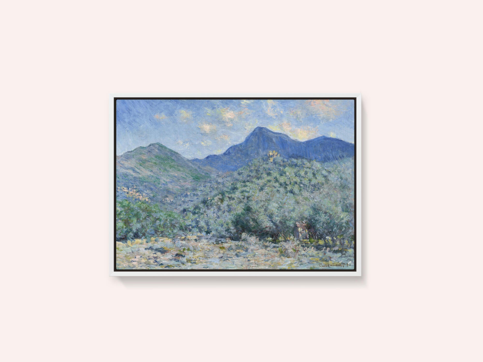 Claude Monet's Valle Buona, Near Bordighera (1884)