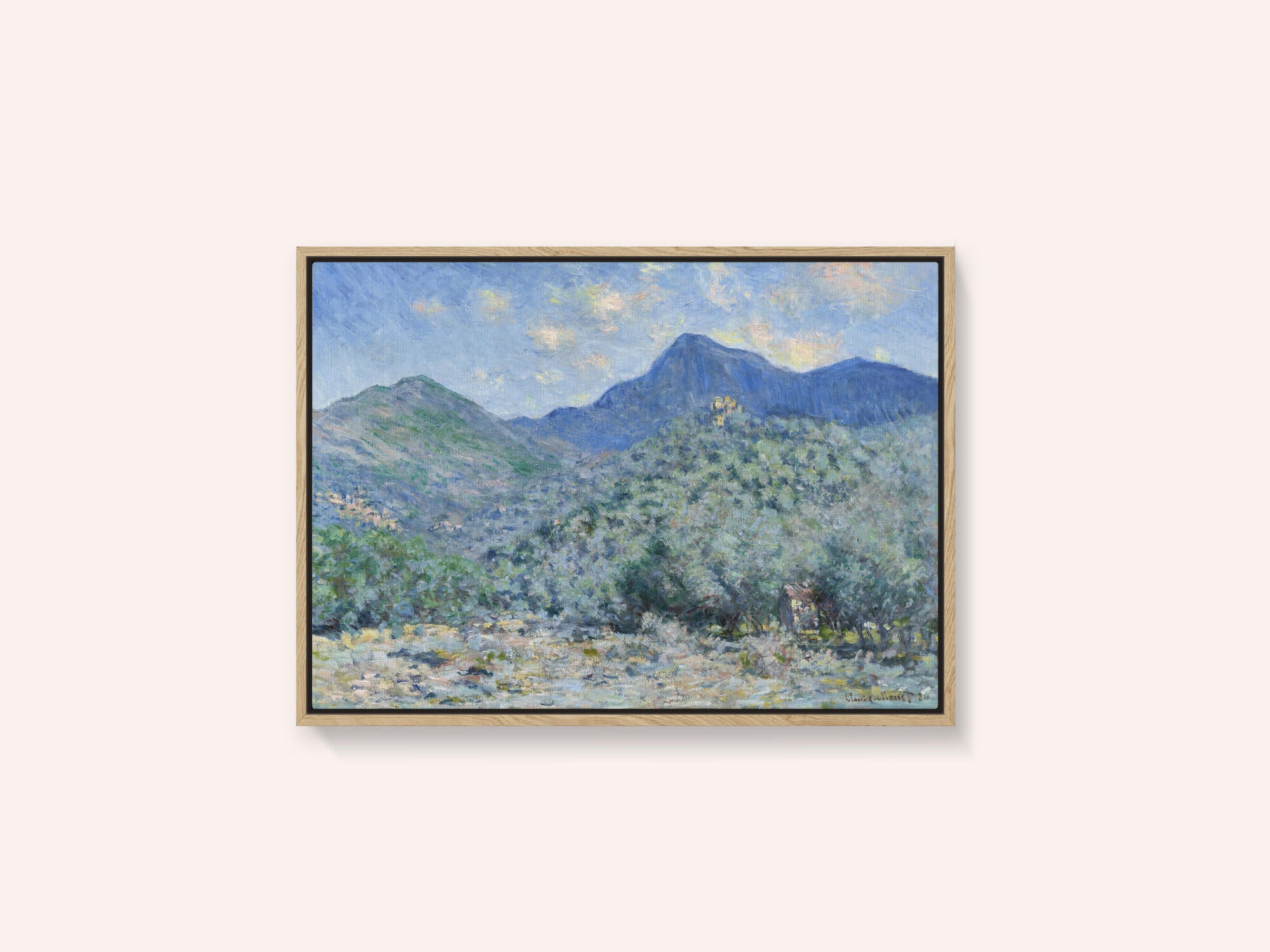 Claude Monet's Valle Buona, Near Bordighera (1884)