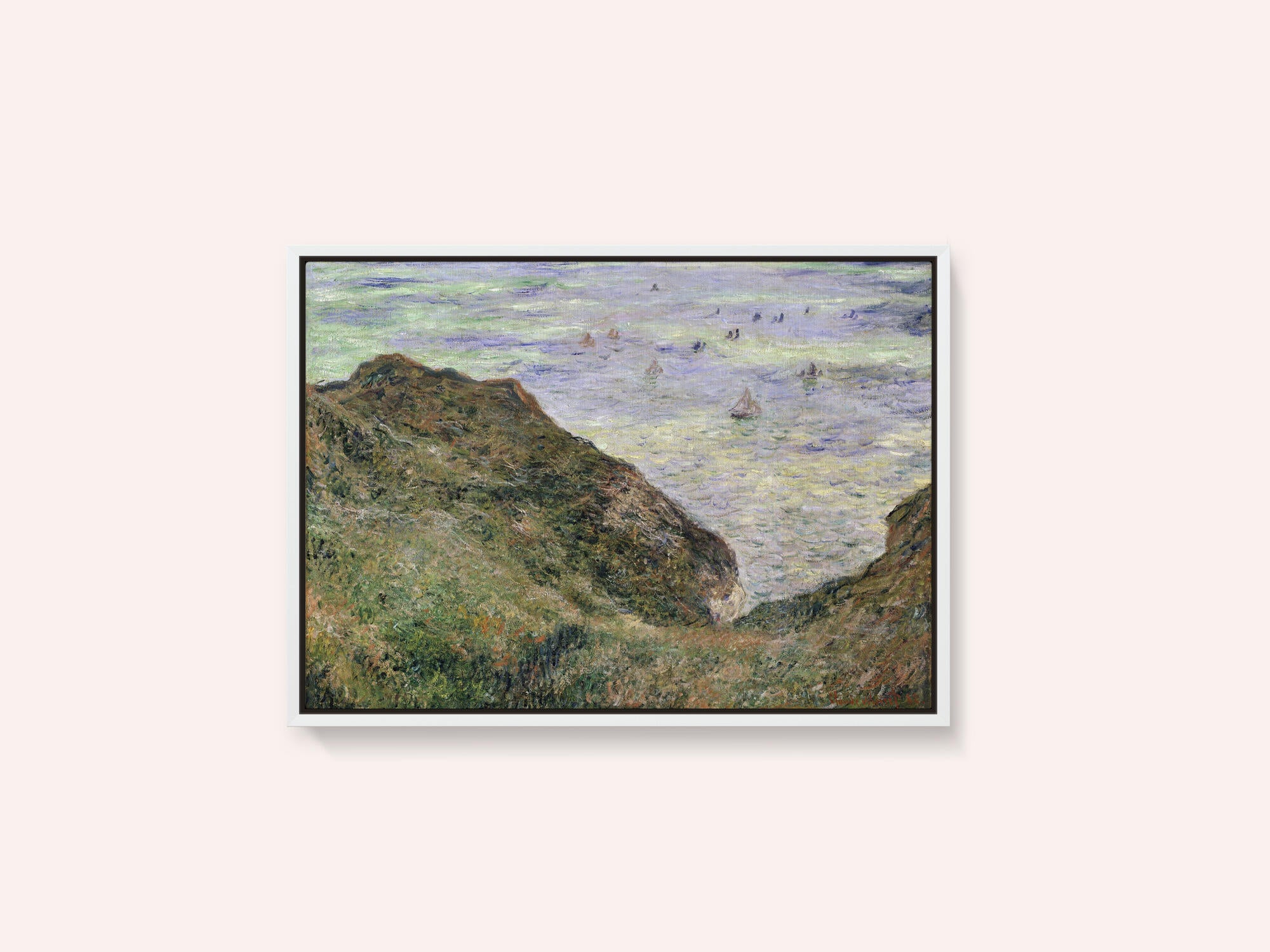 Claude Monet's View Over the Sea (1882) Famous Painting