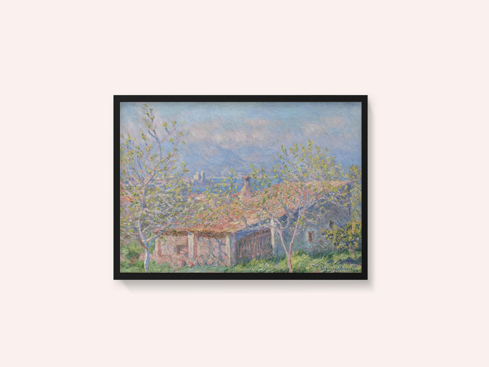 Gardener's House At Antibes (1888) By Claude Monet