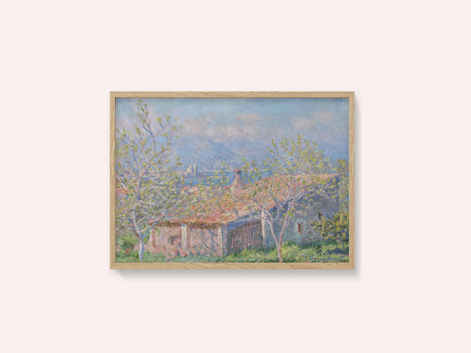Gardener's House At Antibes (1888) By Claude Monet