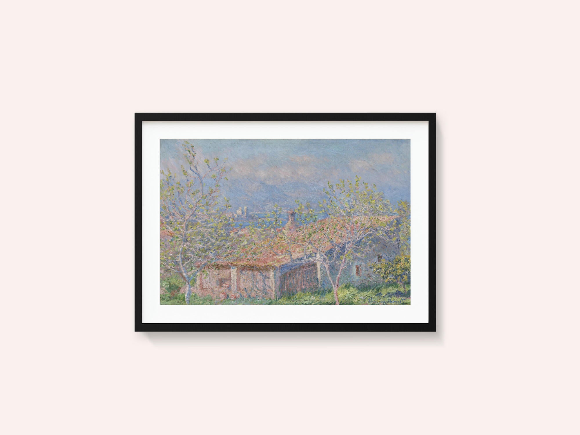 Gardener's House At Antibes (1888) By Claude Monet