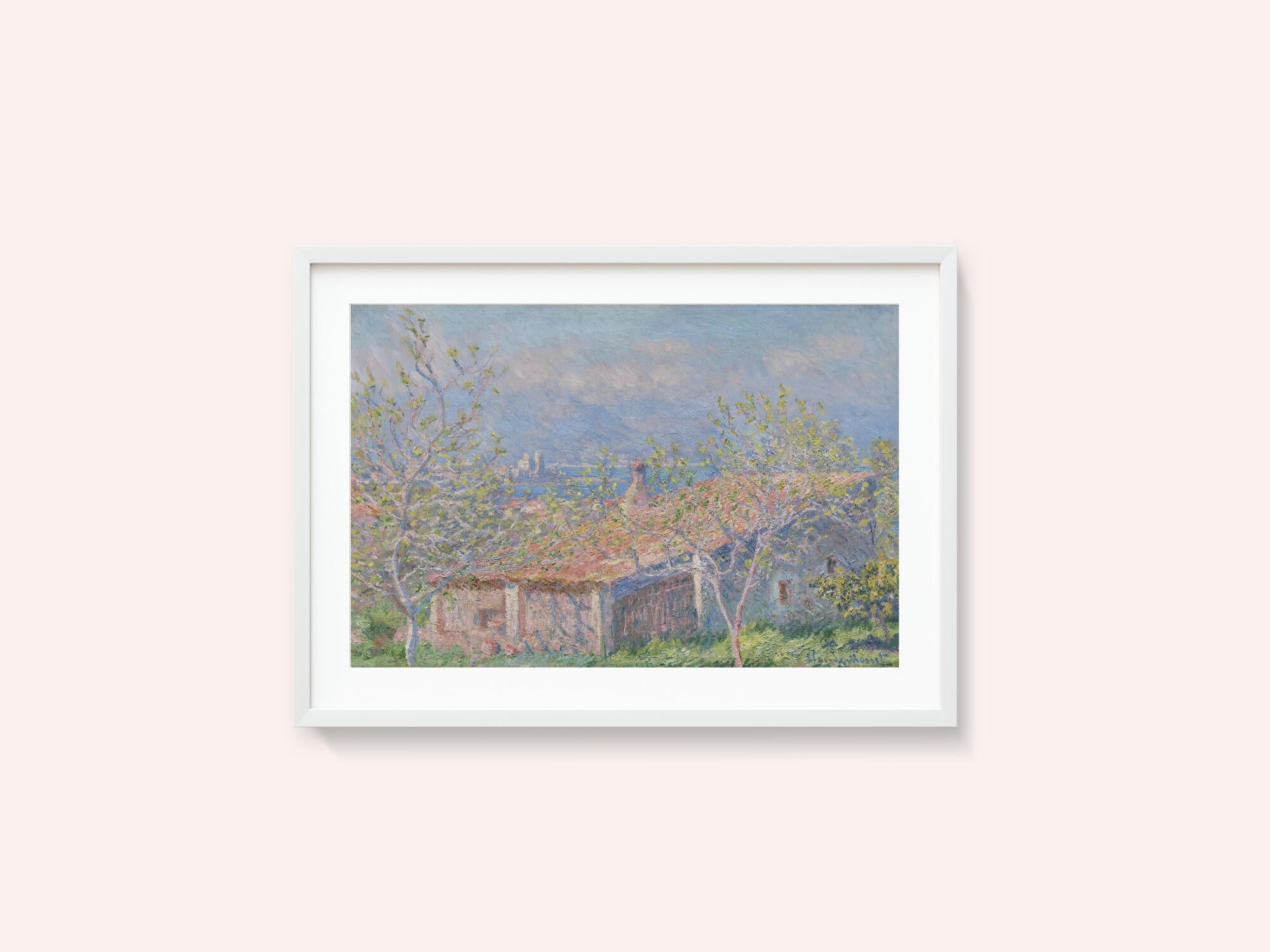 Gardener's House At Antibes (1888) By Claude Monet