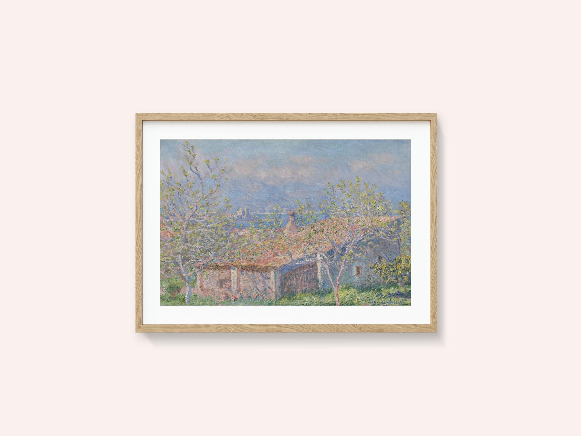 Gardener's House At Antibes (1888) By Claude Monet