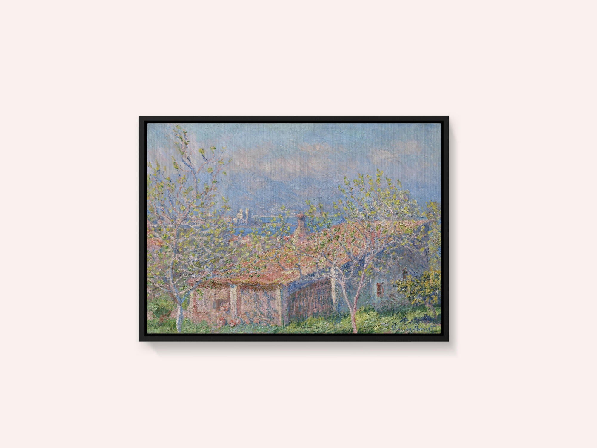 Gardener's House At Antibes (1888) By Claude Monet