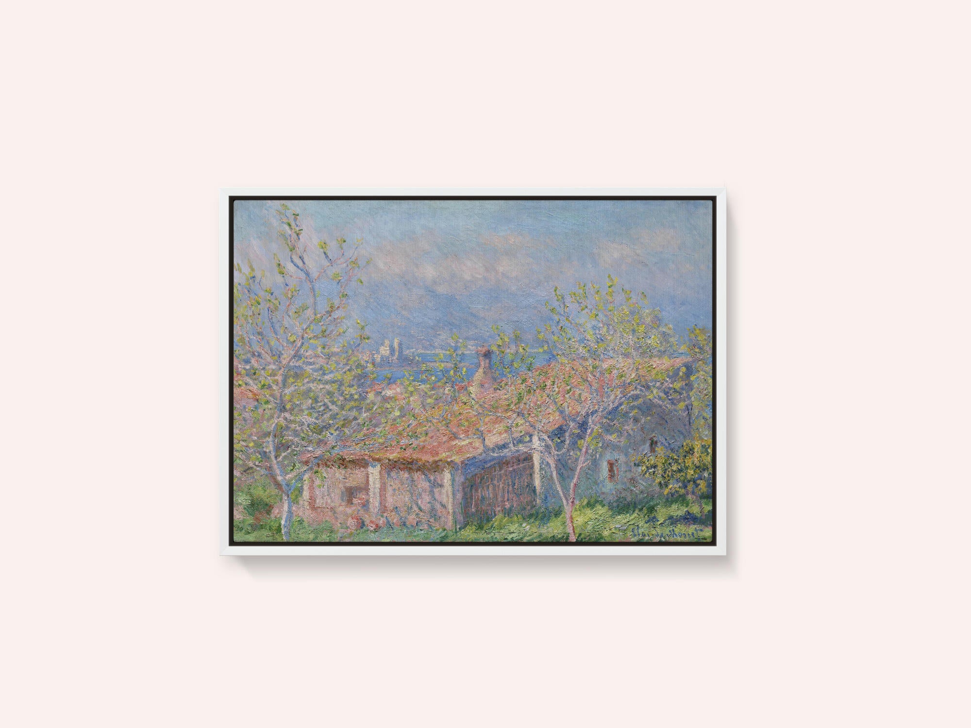 Gardener's House At Antibes (1888) By Claude Monet