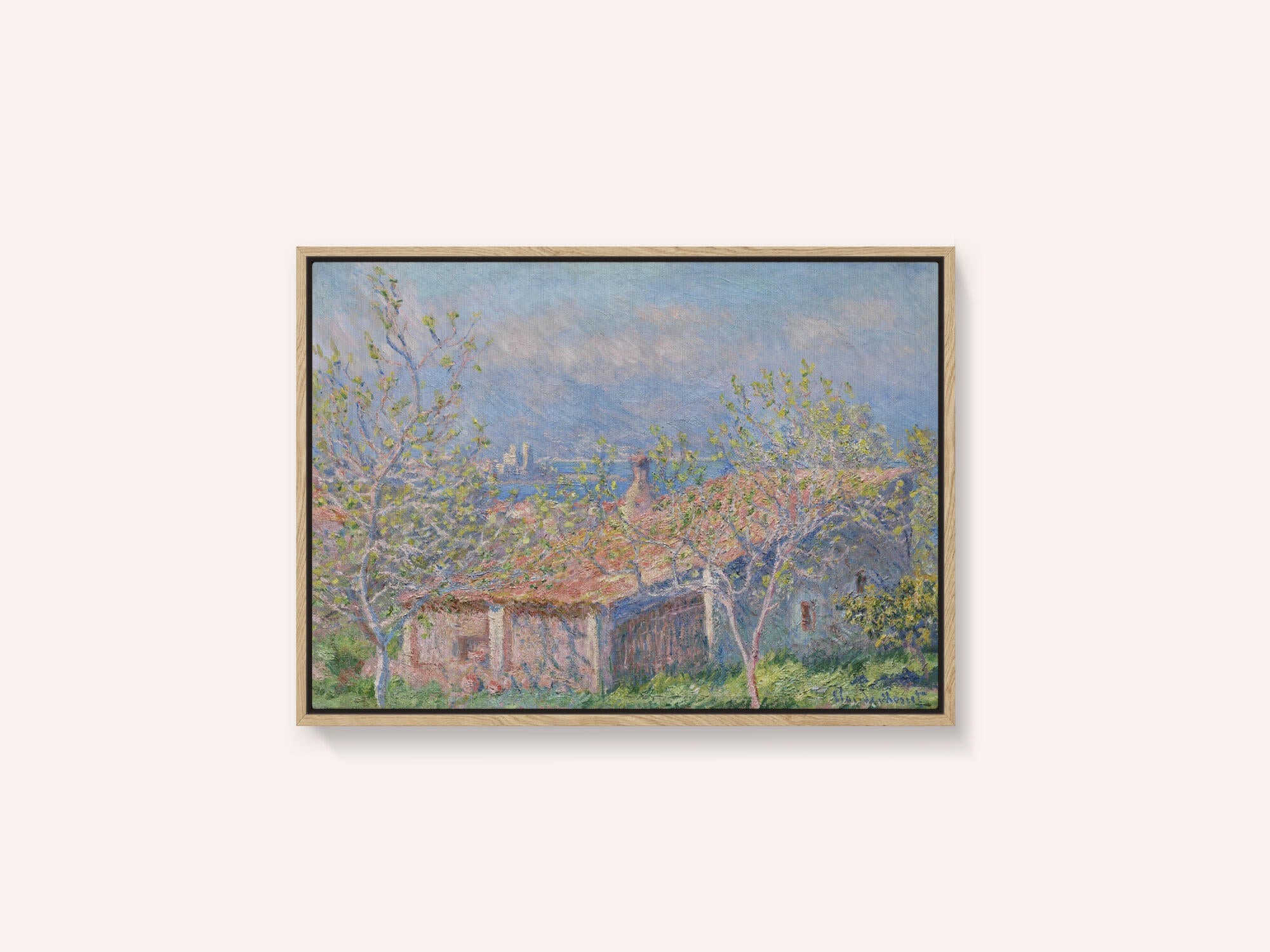 Gardener's House At Antibes (1888) By Claude Monet