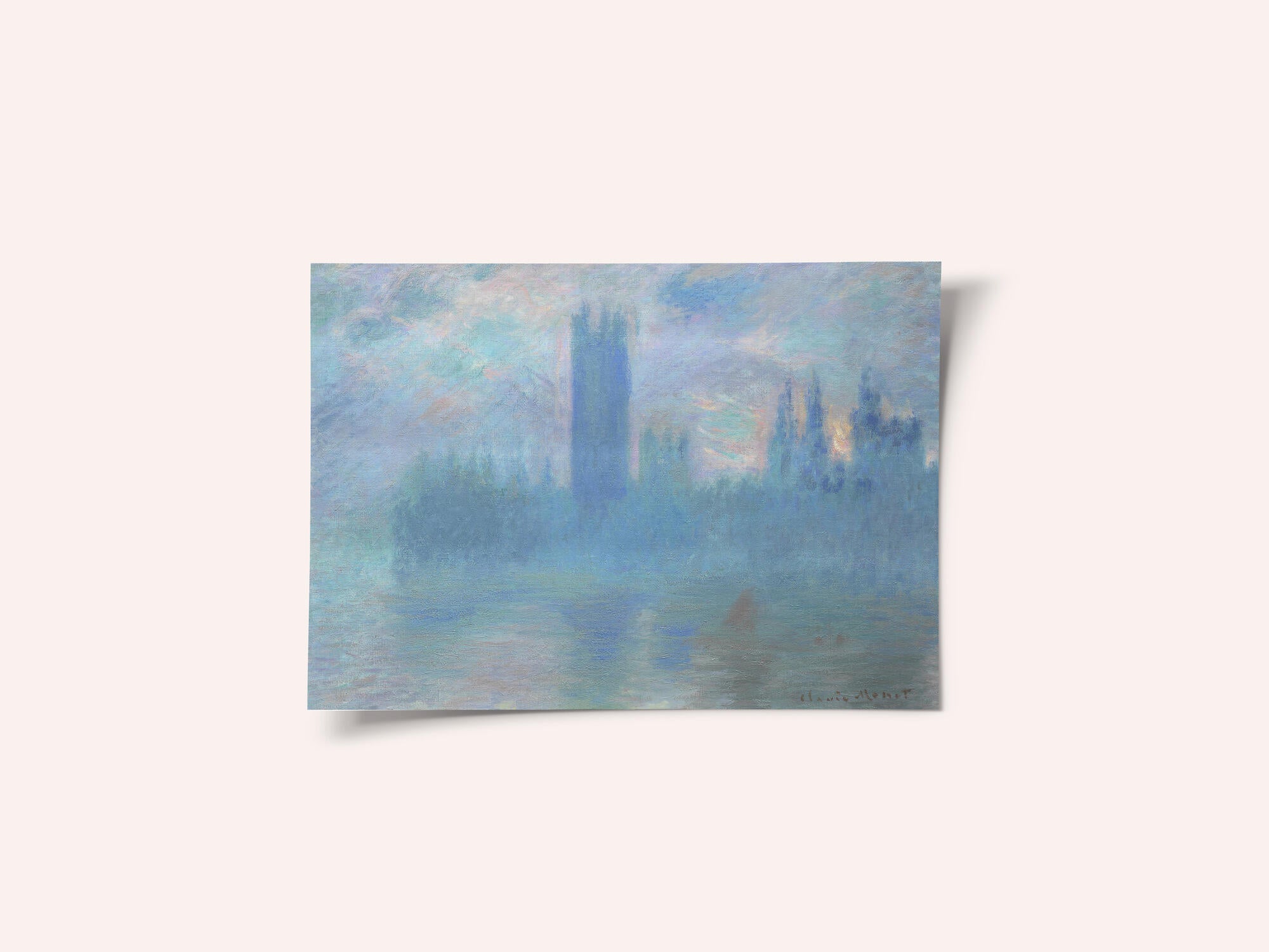 Houses of Parliament, London (1900–1901) By Claude Monet