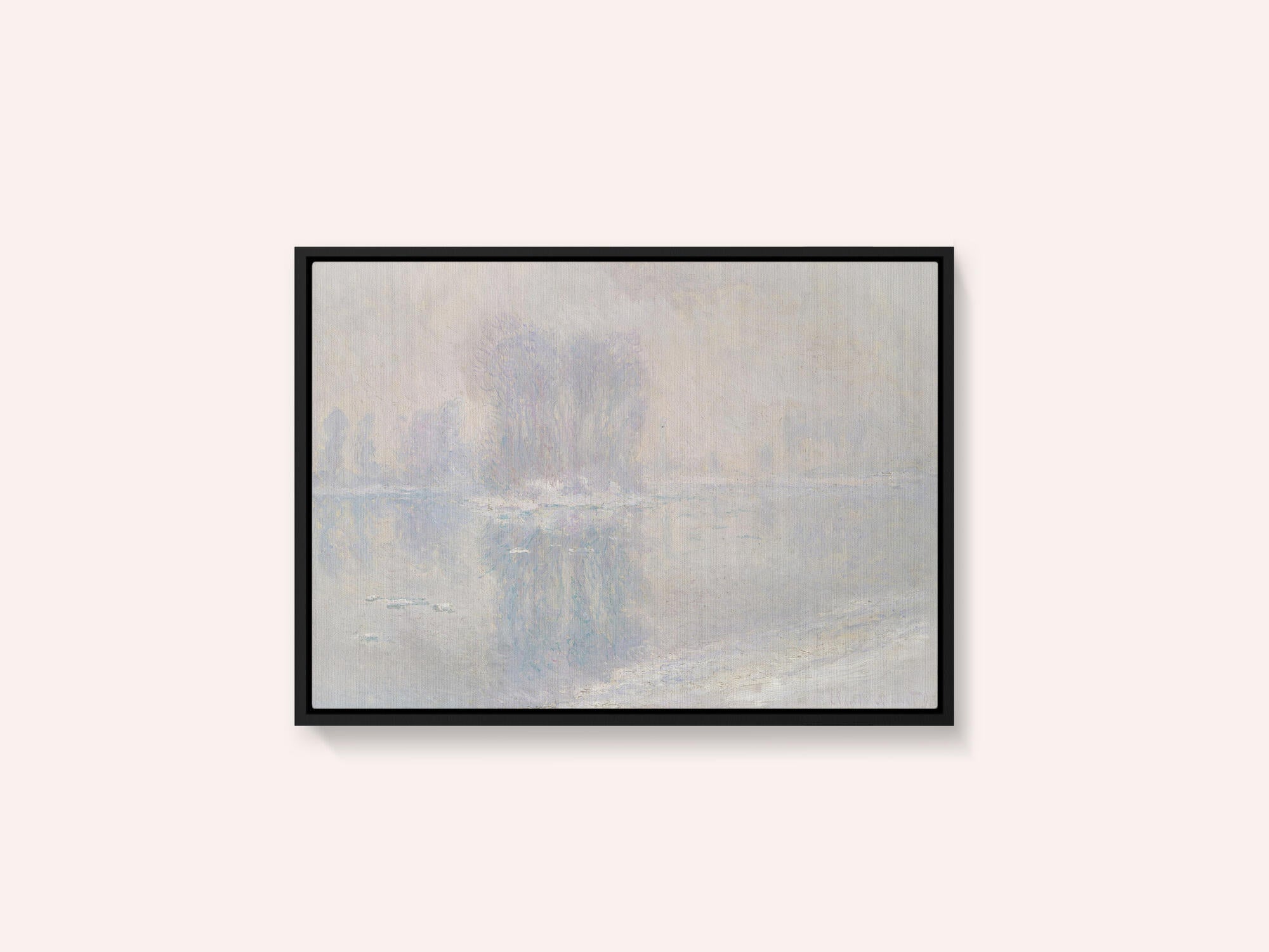 Ice Floes (1893) By Claude Monet