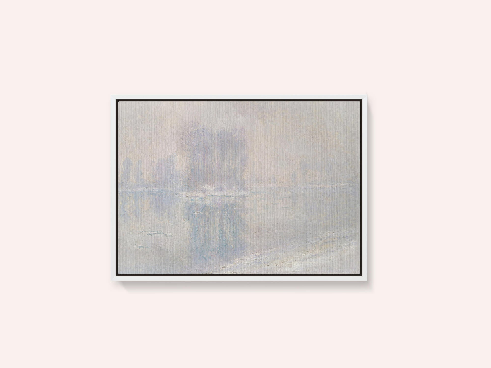 Ice Floes (1893) By Claude Monet